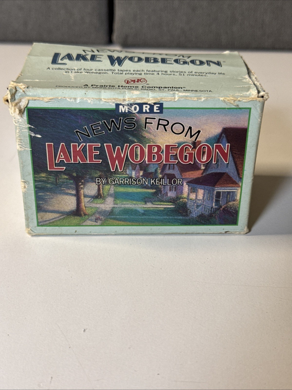 Garrison Keillor More News From Lake Wobegon 4 Cassette Tape Collection 1989