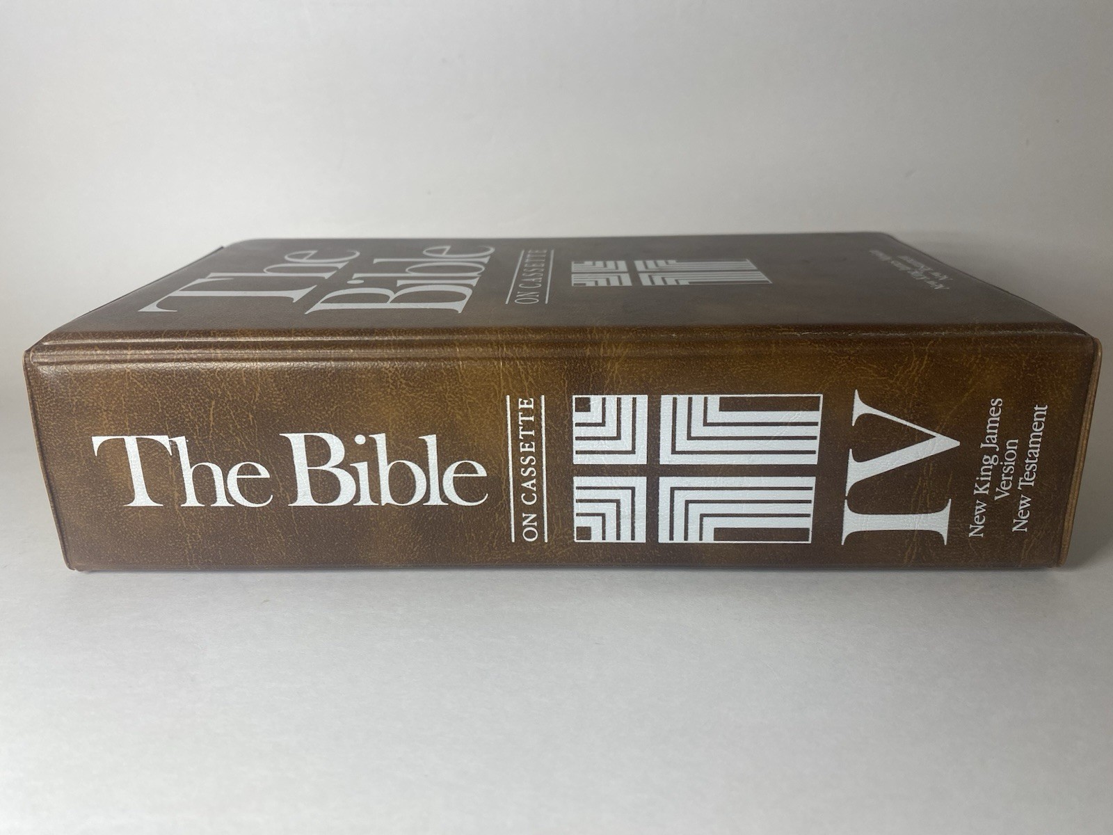 The Bible on Cassette IV New King James Version New Testament 12 Cassettes