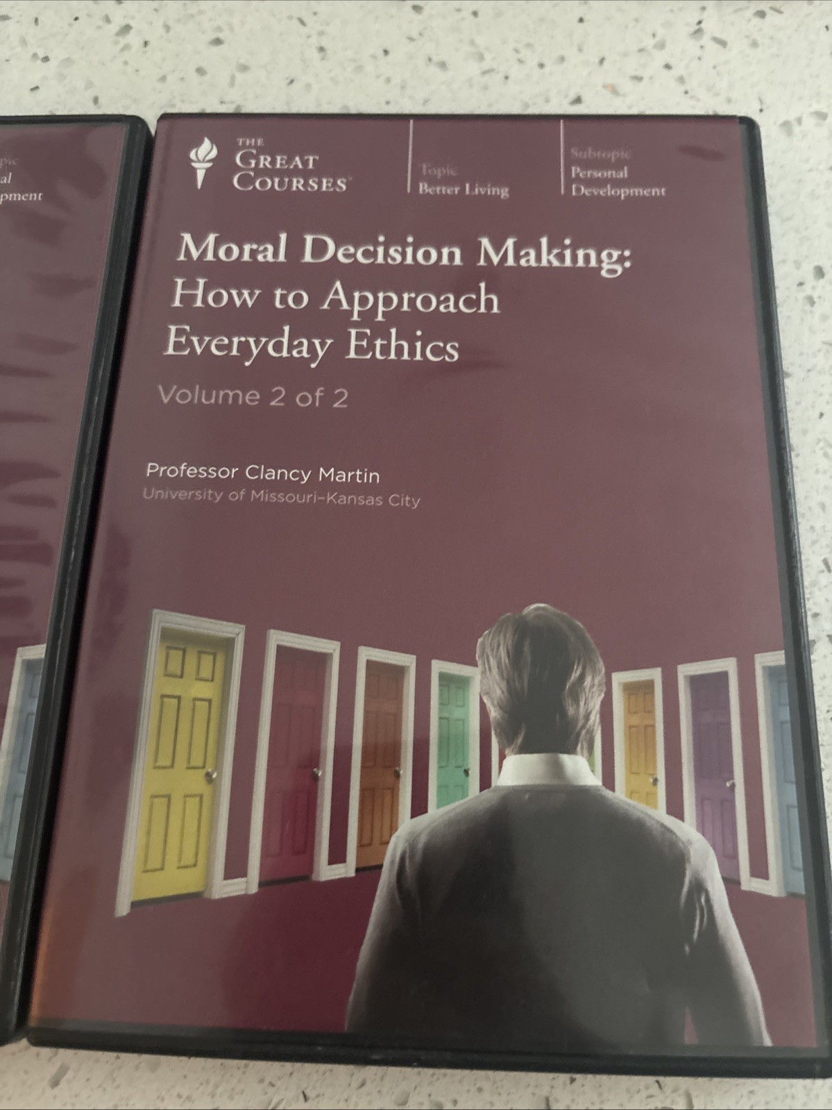 New! Great Courses: Moral Decision Making- Everyday Ethics 12 CD’s & Guide