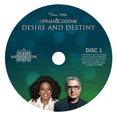 21-Day Meditation Challenge: Desire & Destiny [Audio CD Deepak Chopra and Oprah