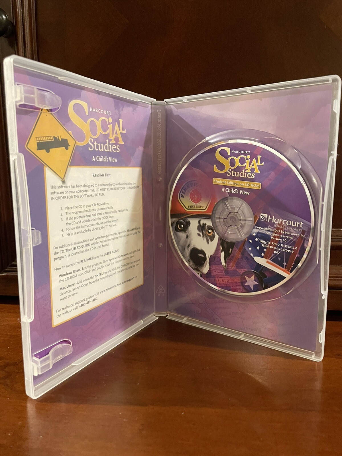 Harcourt Social Studies Student Edition CD-ROM Grade 1 audio book CHILD’S VIEW
