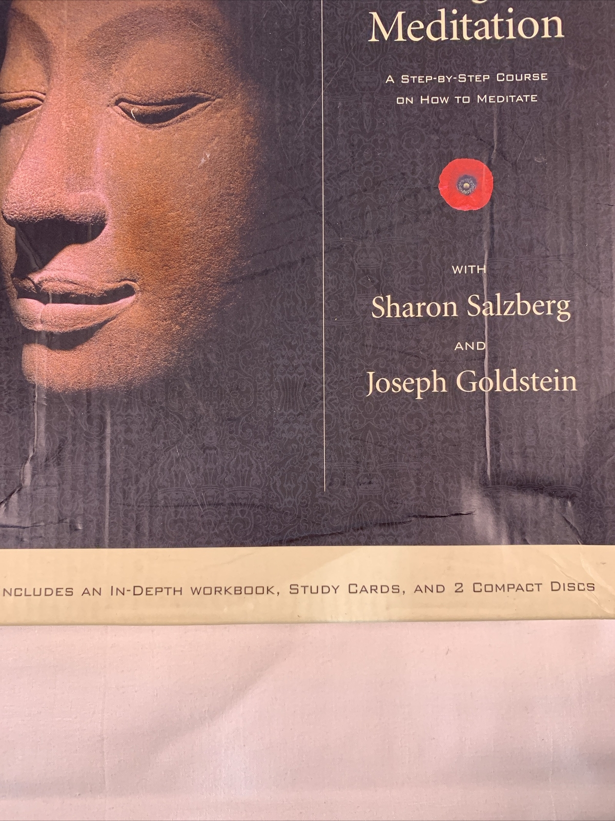 Insight Meditation by Joseph Goldstein & Sharon Salzberg — (Mixed Media) NEW