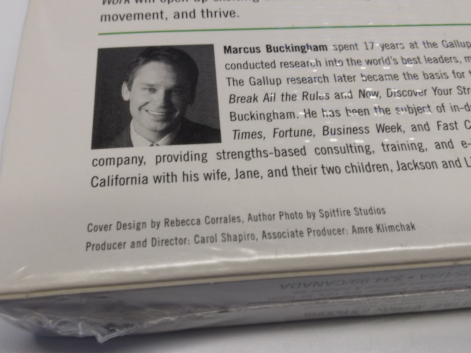 Marcus Buckingham «GO Put Strengths To Work» Audiobook 6.5 Hours New 6 Cd Set