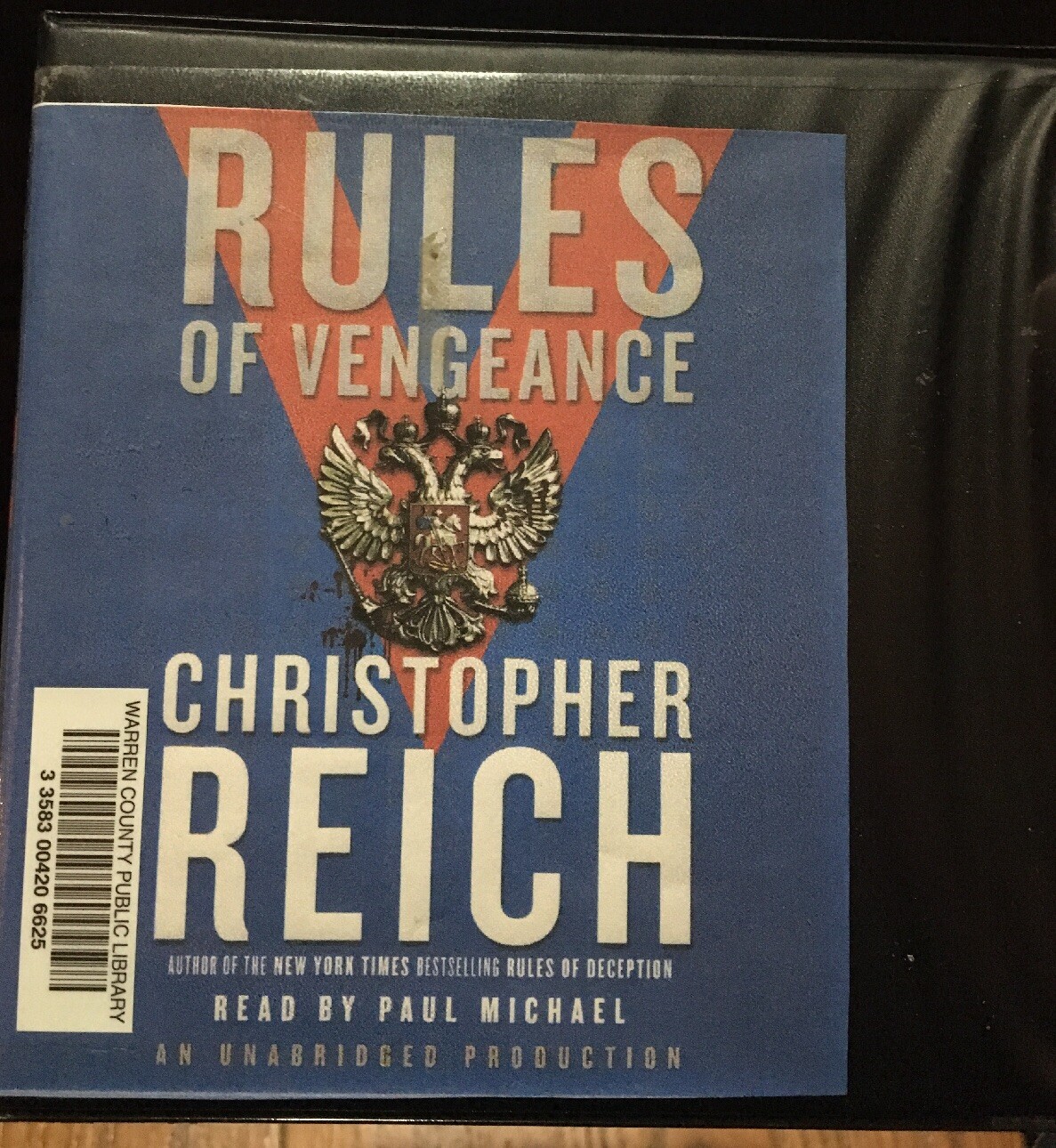 Rules of Vengeance by Christopher Reich: Used Audiobook