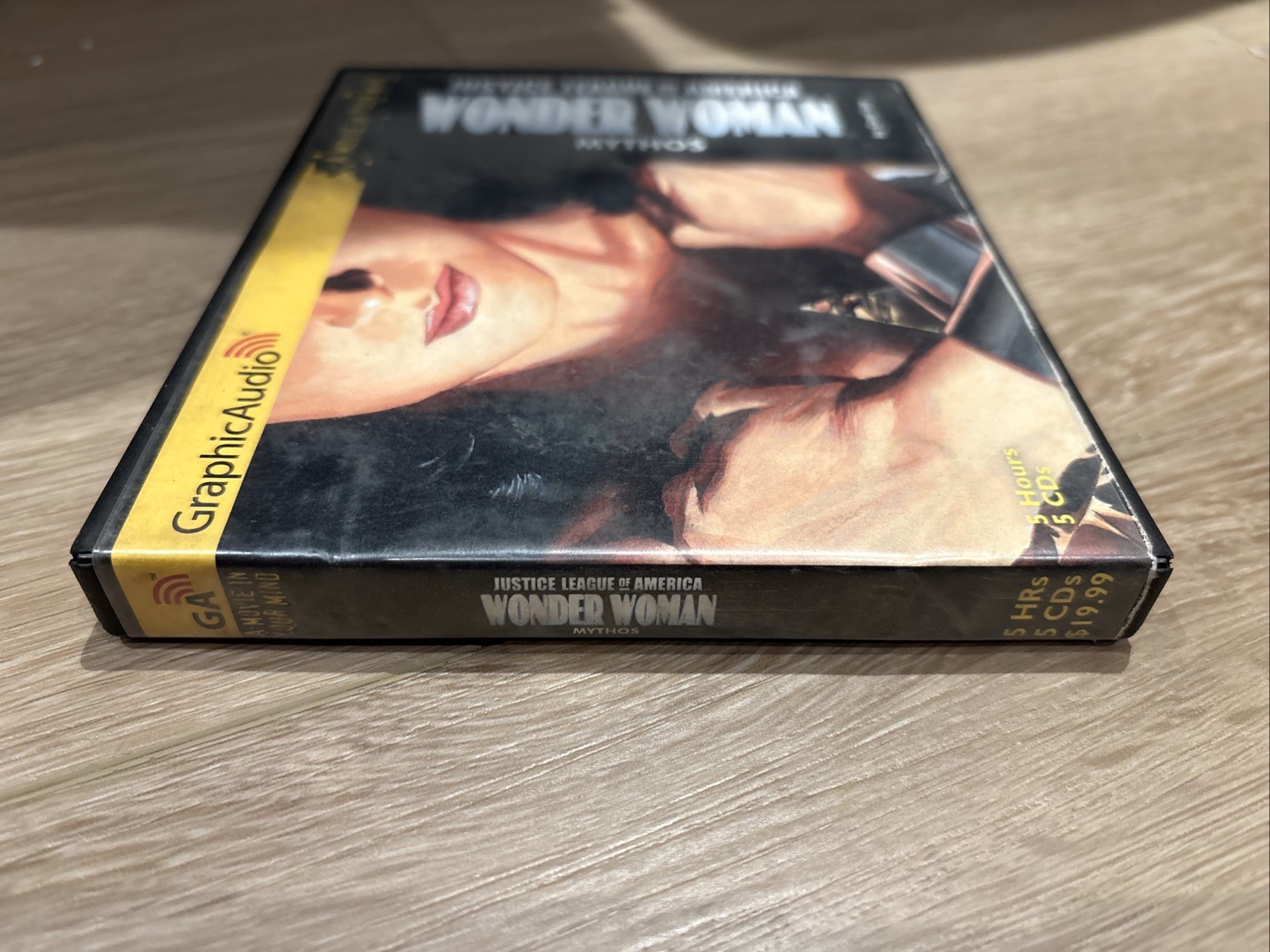 Graphic Audio Justice League of America Wonder Woman Mythos Carol Lay Audio 5 CD