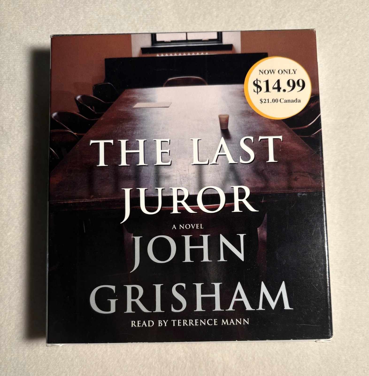The Last Juror by John Grisham 5 CDs 6 hrs Read Terrence Mann Abridged
