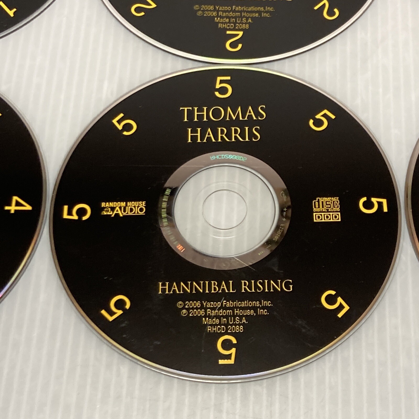 Hannibal Rising by Thomas Harris ~ Unabridged Audiobook, 6 CD, Hannibal Lecter