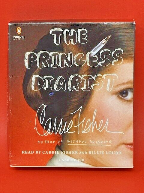 The Princess Diarist Carrie Fisher Unabridged Audio CD Book Read by Author