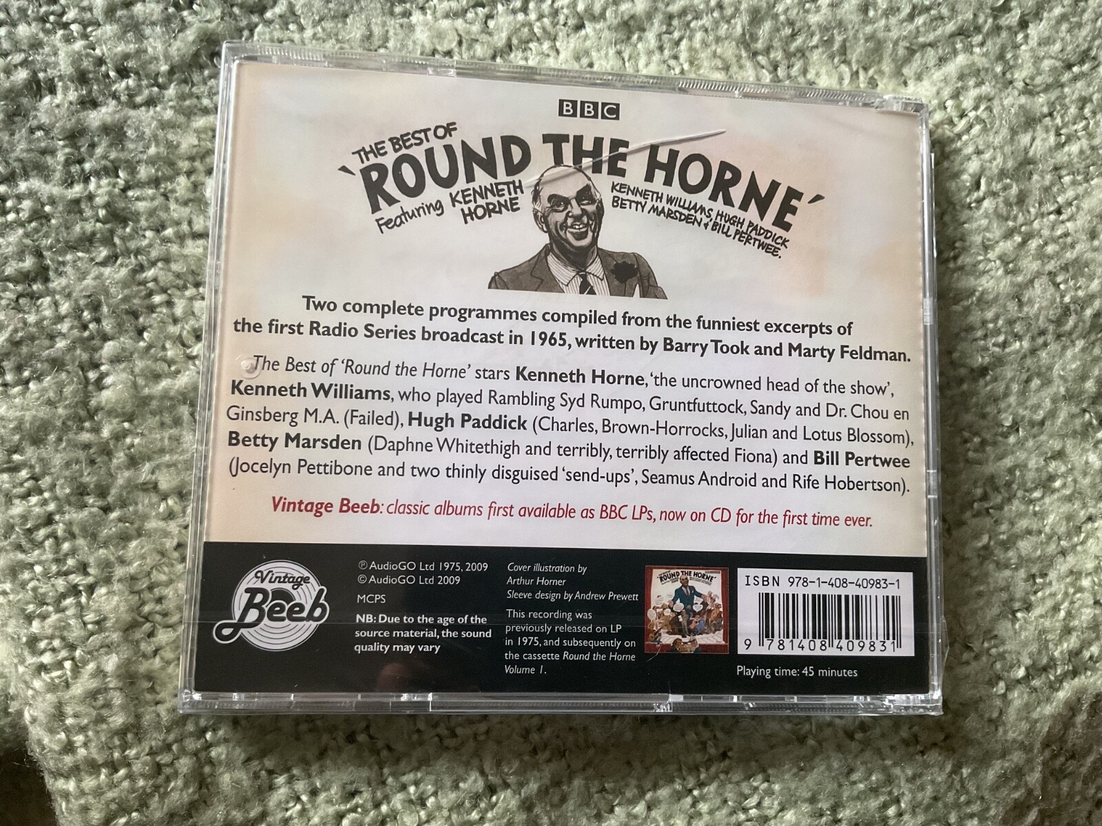 The Best Of Round The Horne (Vintage Beeb) Sealed — case has a crack