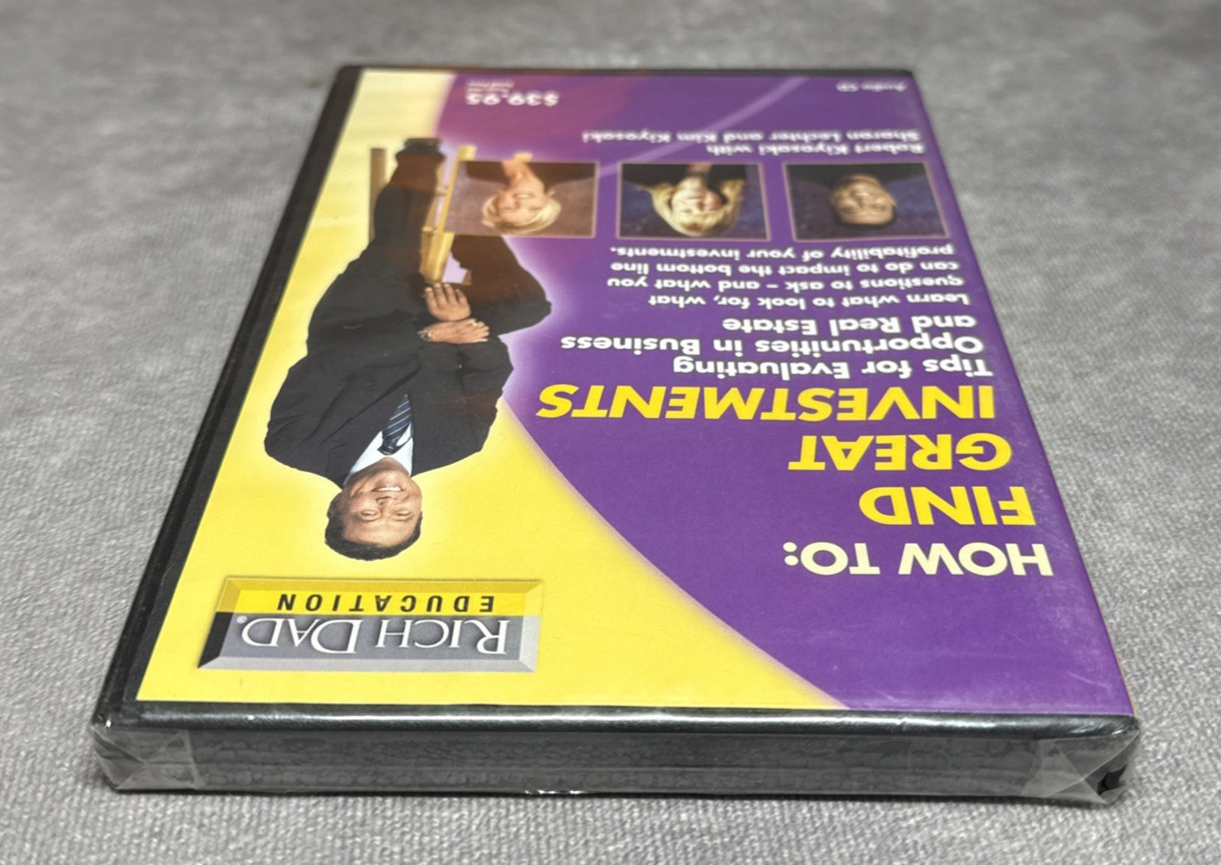 Rich Dad Education How to Find Great Investments Audio CD Robert Kiyosaki