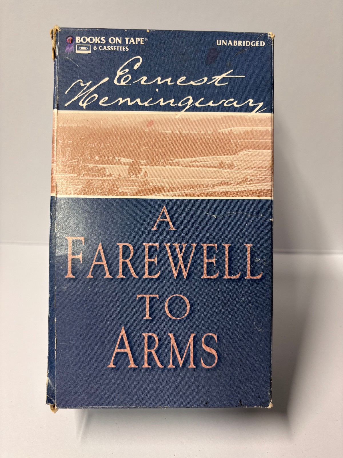 A Farewell to Arms Hemingway Audiobook Cassette 6-Tape Unabridged Books on Tape
