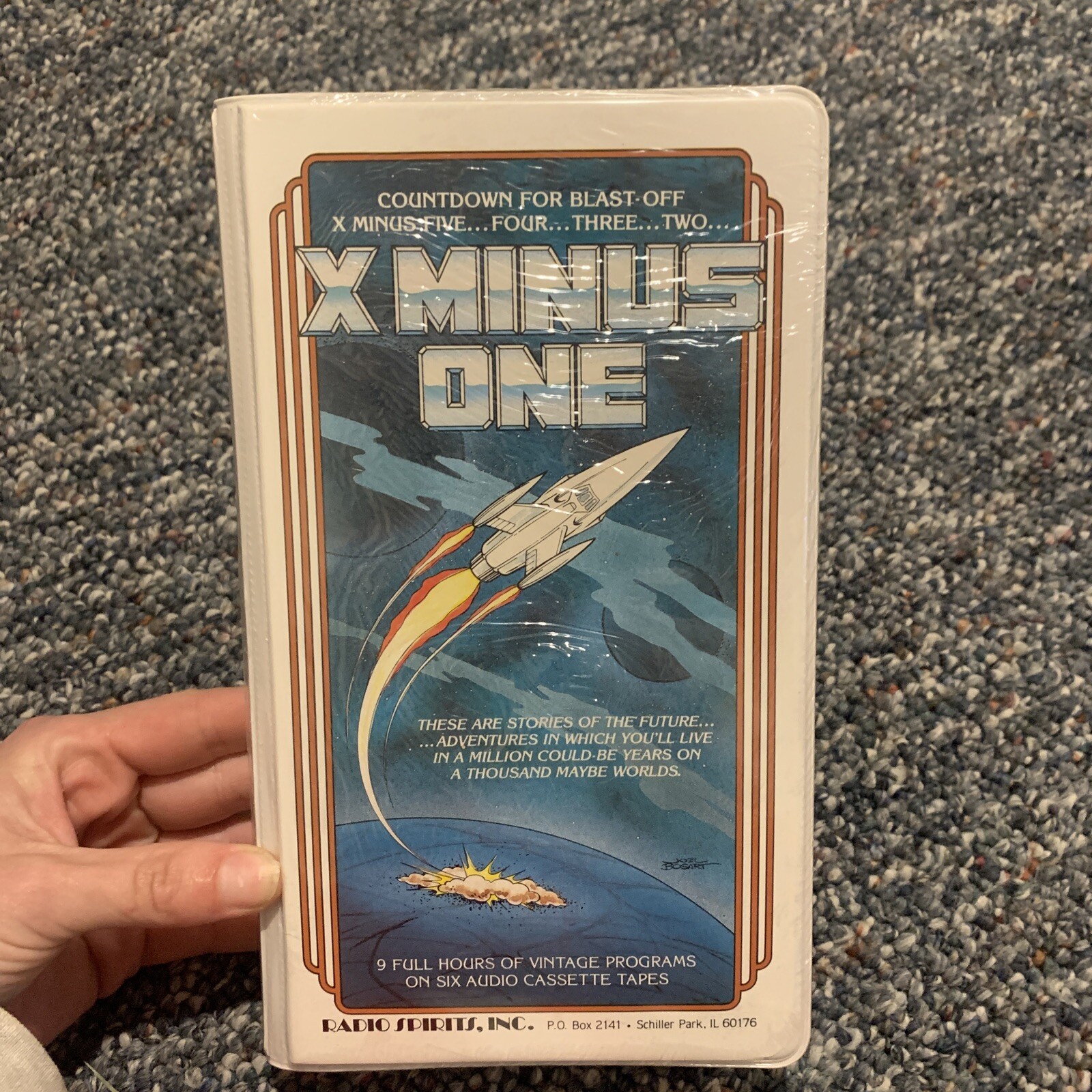 Radio Spirits X Minus One 6 Cassette Box Set Brand New