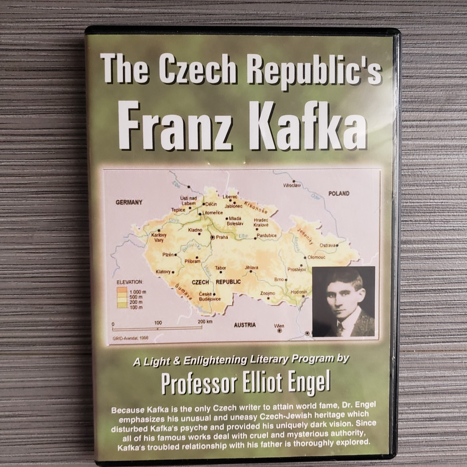 THE CZECH REPUBLIC’S FRANZ KAFKA PROFESSOR ELLIOT ENGEL