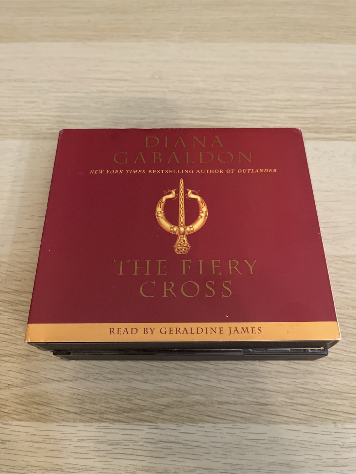 Fiery Cross by Diana Gabaldon (2001, Compact Disc)