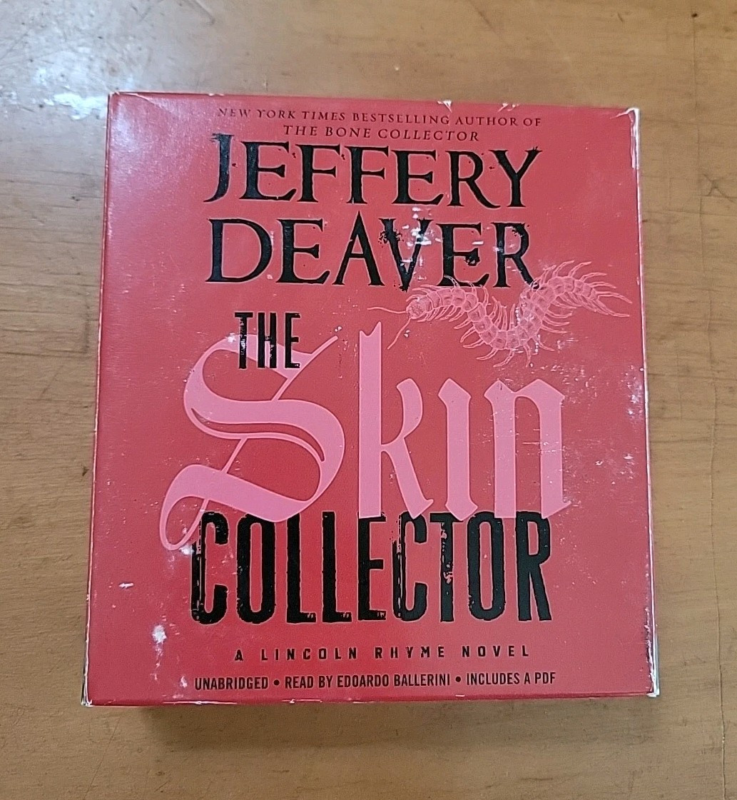 The Skin Collector Jeffery Deaver NO SKIPS Audiobook Lincoln Rhyme #11 Unabridge