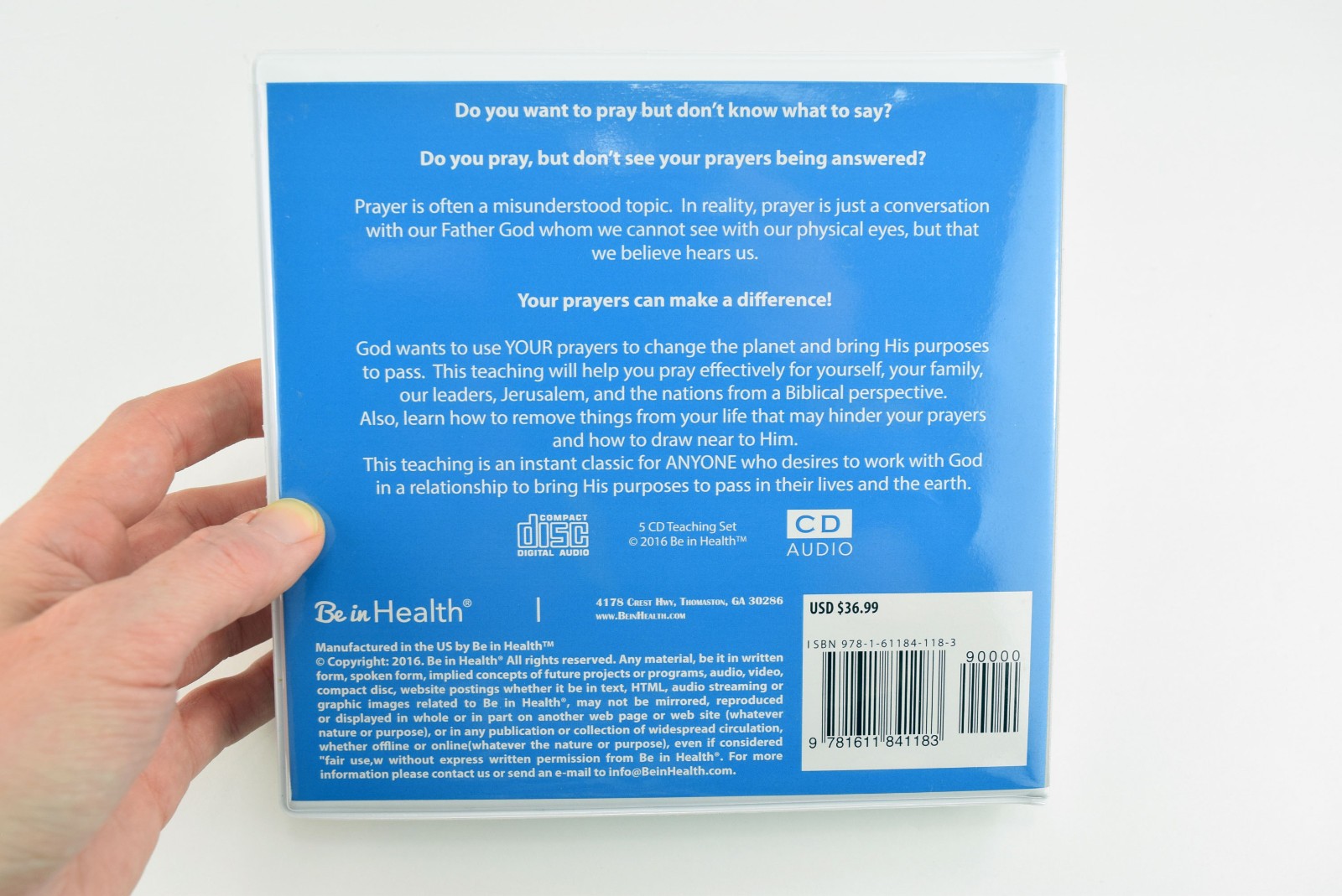 Prayer that Makes a Difference AUDIO CD (5 Discs) HENRY W WRIGHT Be in Health