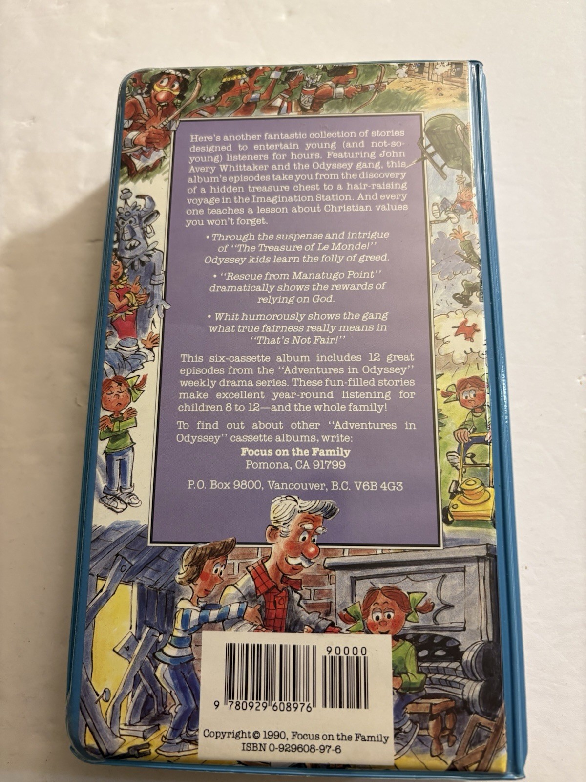 ADVENTURES IN ODYSSEY TERRIFIC TALES MYSTERIOUS MISSIONS 6 CASSETTE FOCUS FAMILY
