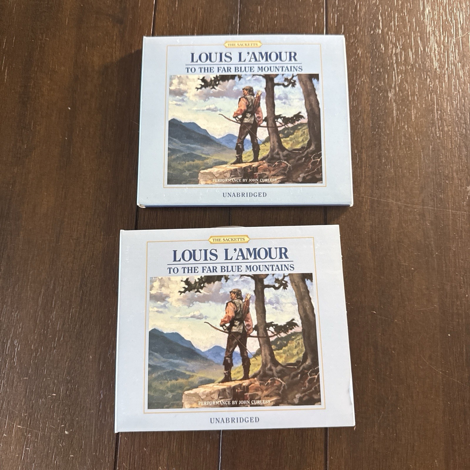 To the Far Blue Mountains by Louis L’Amour: Used Audiobook