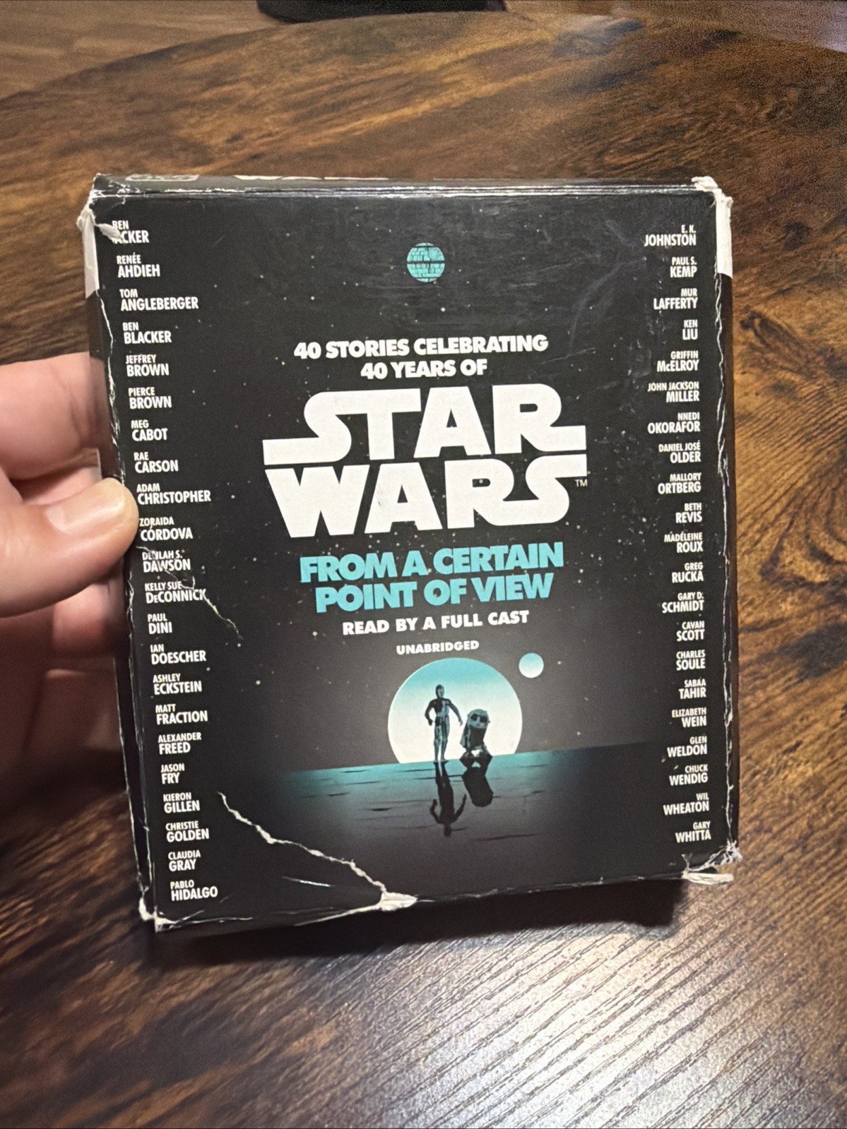Star Wars From a Certain Point of View 14 Disc CD Set Audio Very Damaged Box