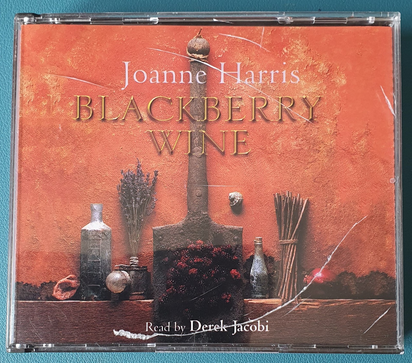 BLACKBERRY WINE by Joanne Harris (Audiobook CD) read by Derek Jacobi