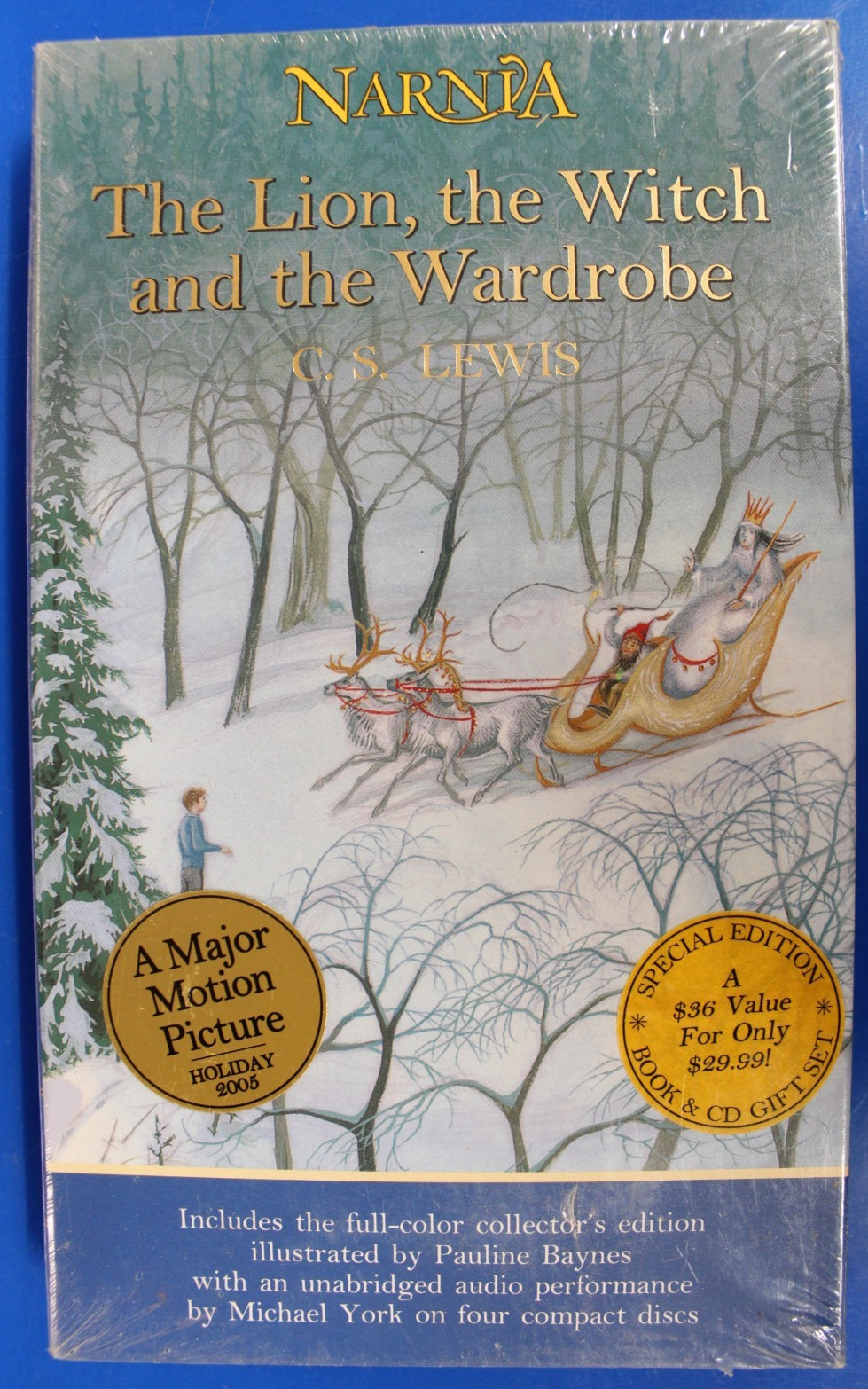 Sealed New Lion, the Witch and the Wardrobe : Book and CD Boxed Set-C. S. Lewis