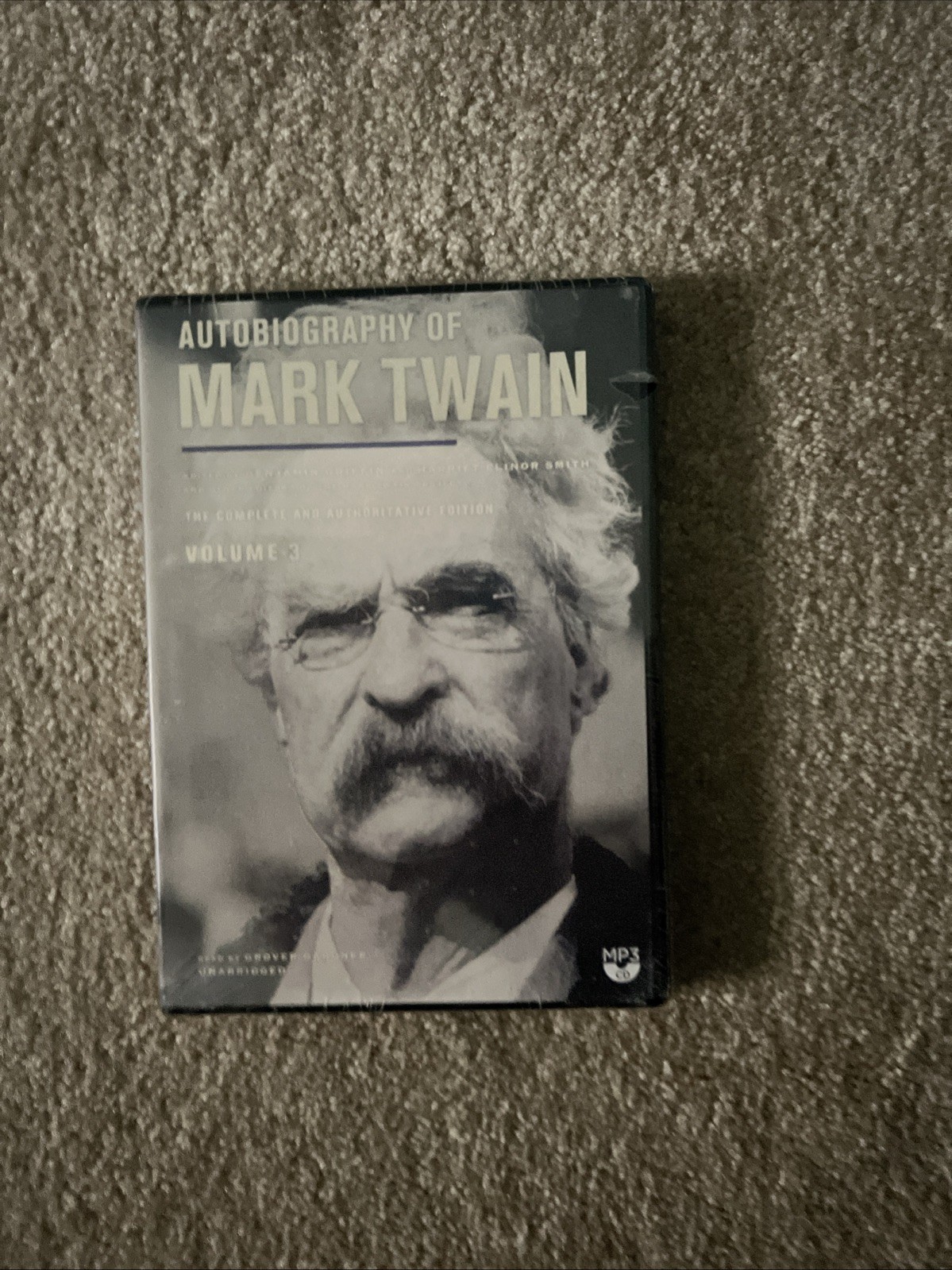 Mark Twain Autobiography Volume 2 & 3 MP3 CD Audiobook Brand New Sealed!