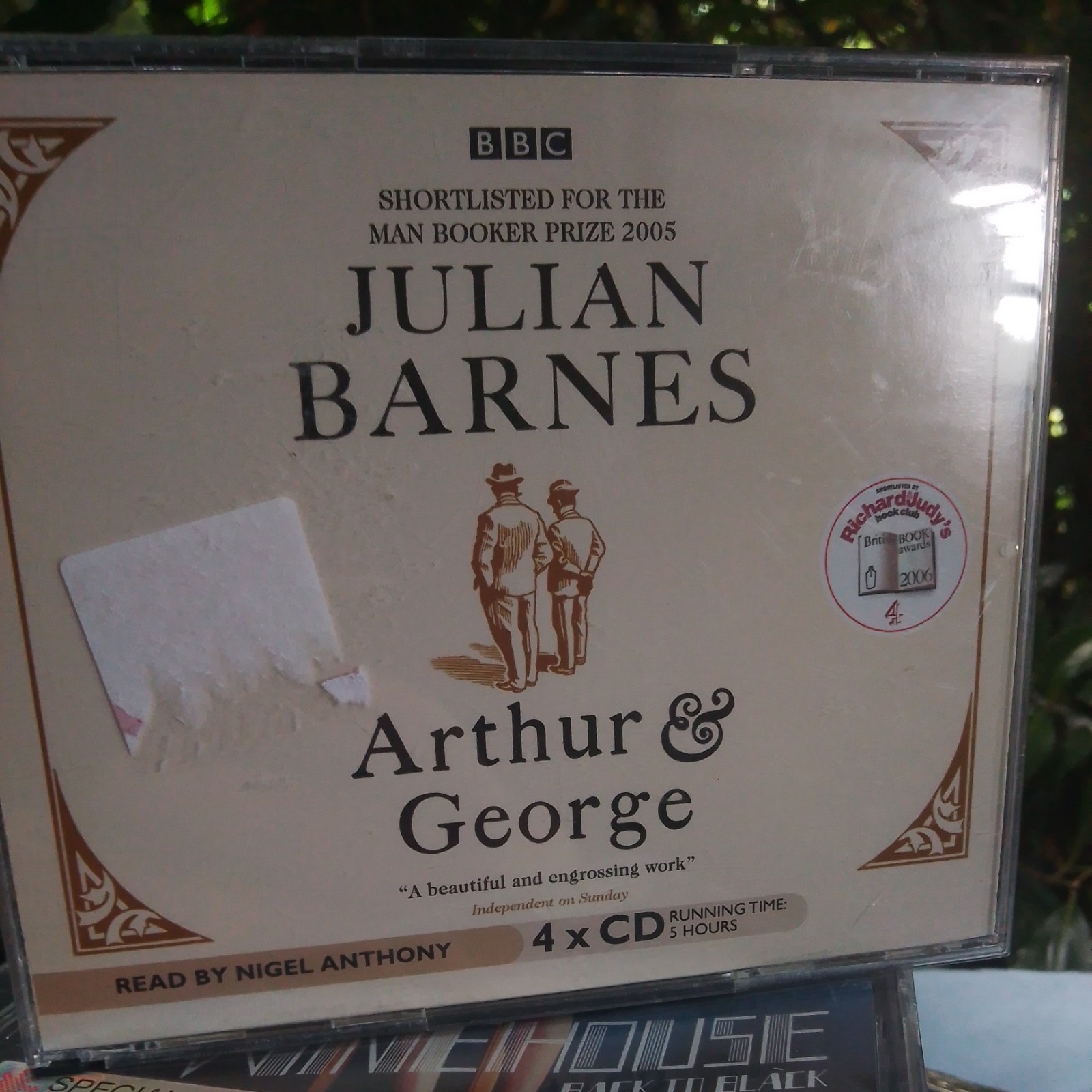 ARTHUR & GEORGE by Julian Barnes ~ 4-CD Audiobook :)*very good condition