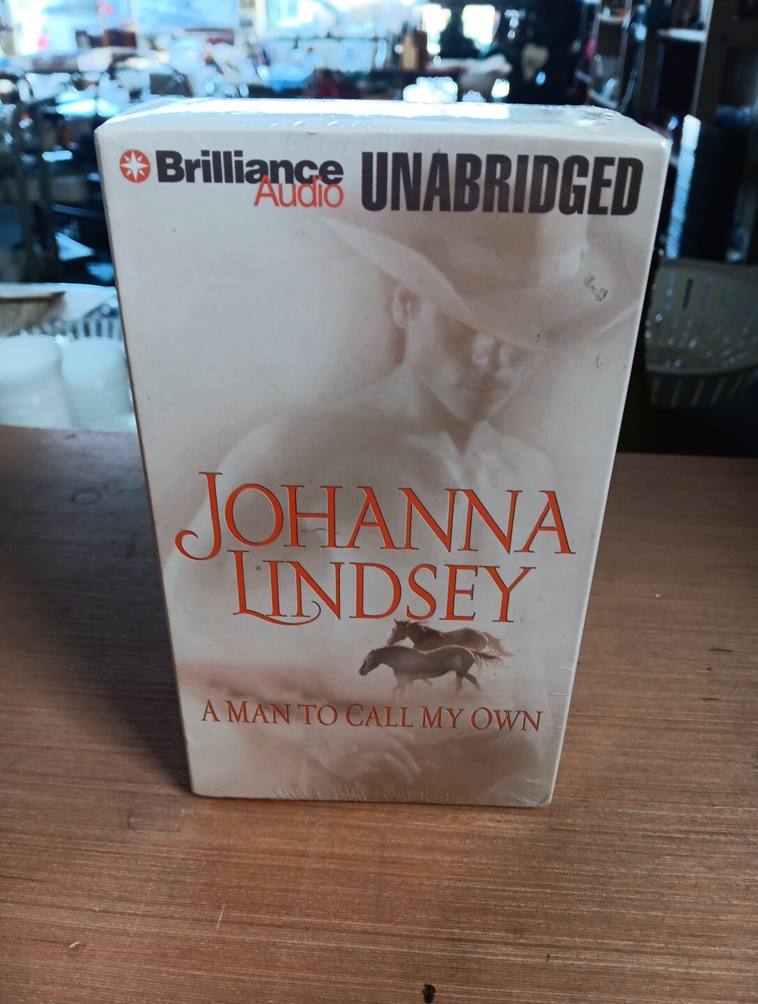 A Man to Call My Own by Johanna Lindsey (2003, Cassette, Unabridged) New Sealed
