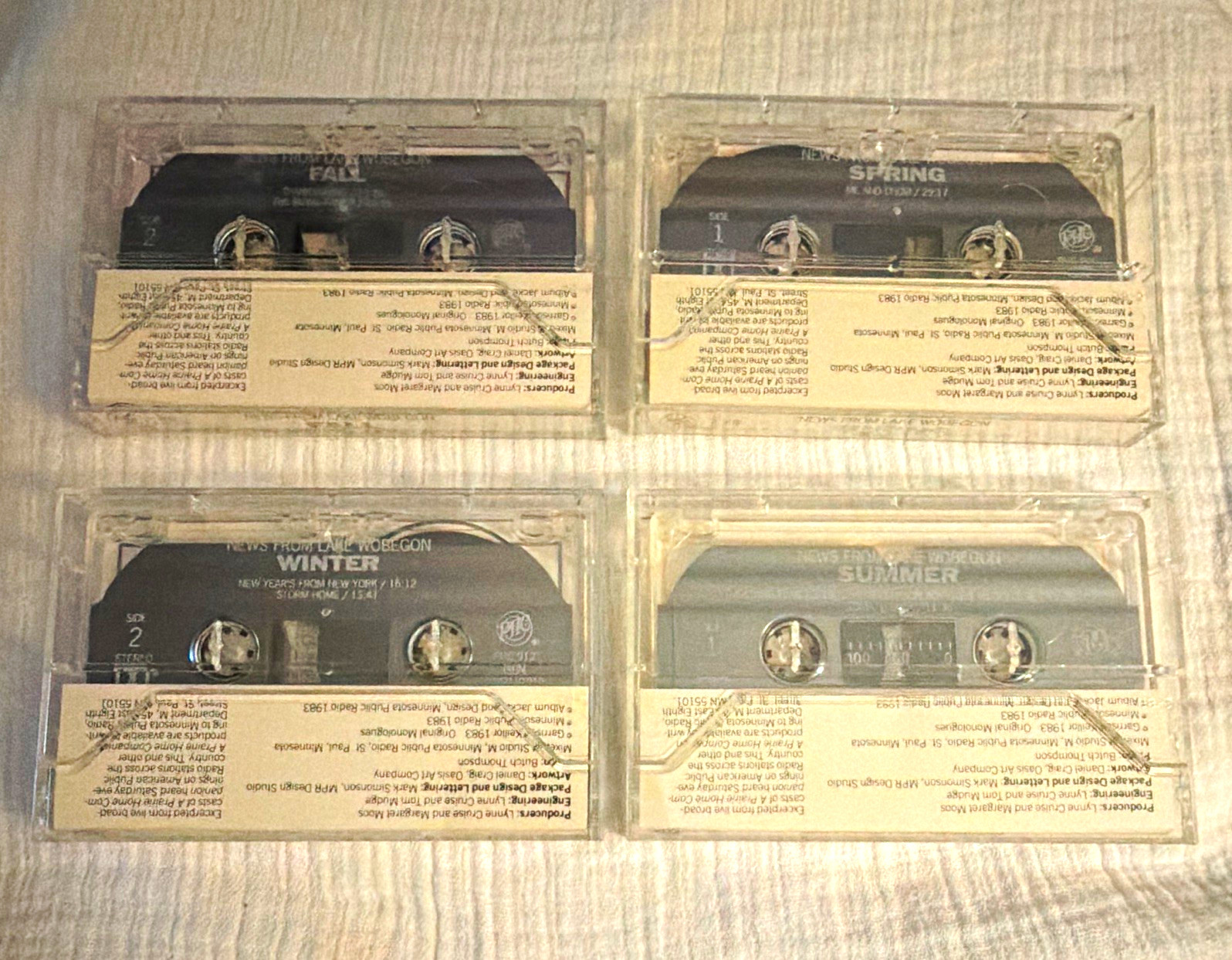 News from Lake Wobegon — Garrison Keillor Audiobook Cassette Box Set 1983