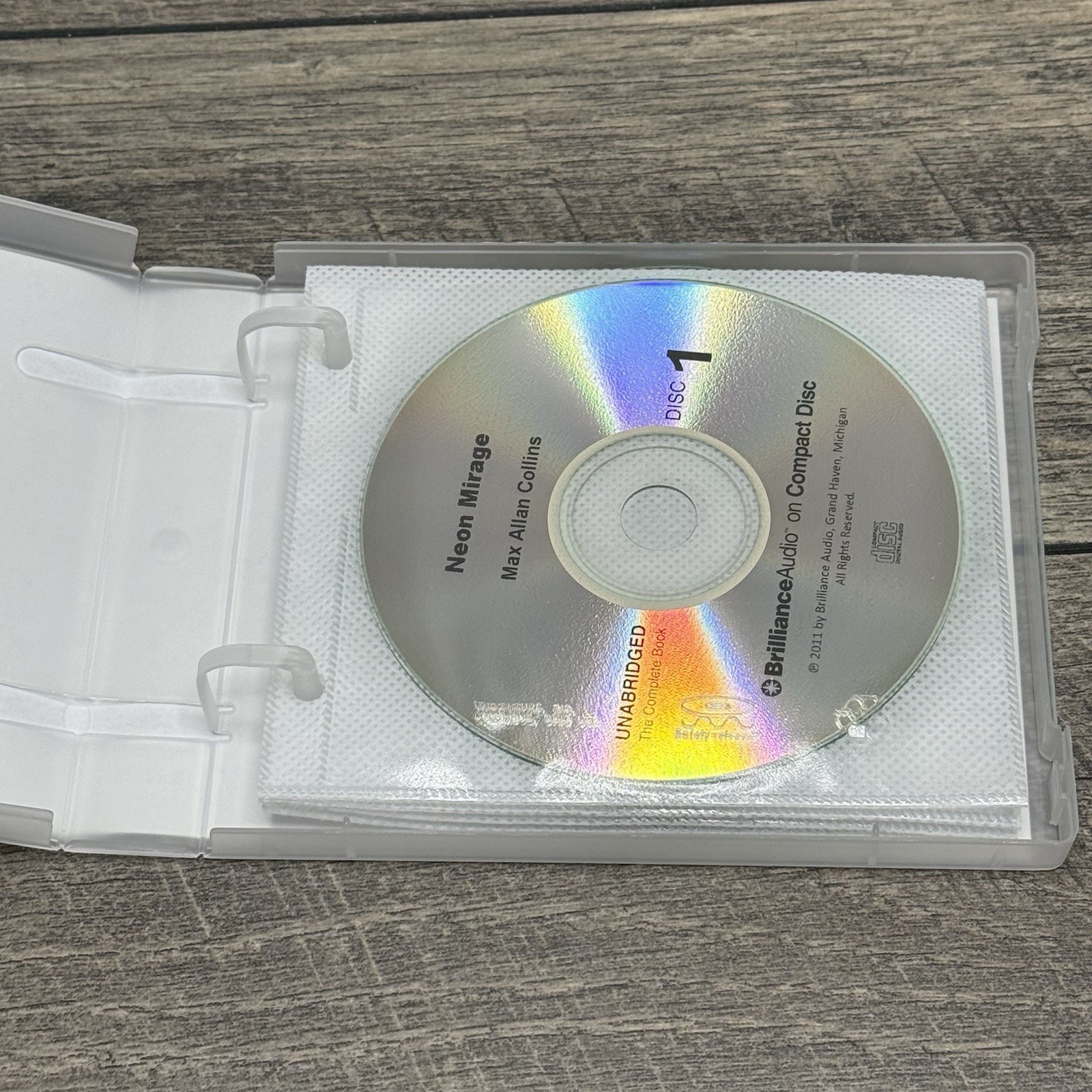 Neon Mirage (A Nathan Heller Novel) Max Allan Collins — Audiobook CD