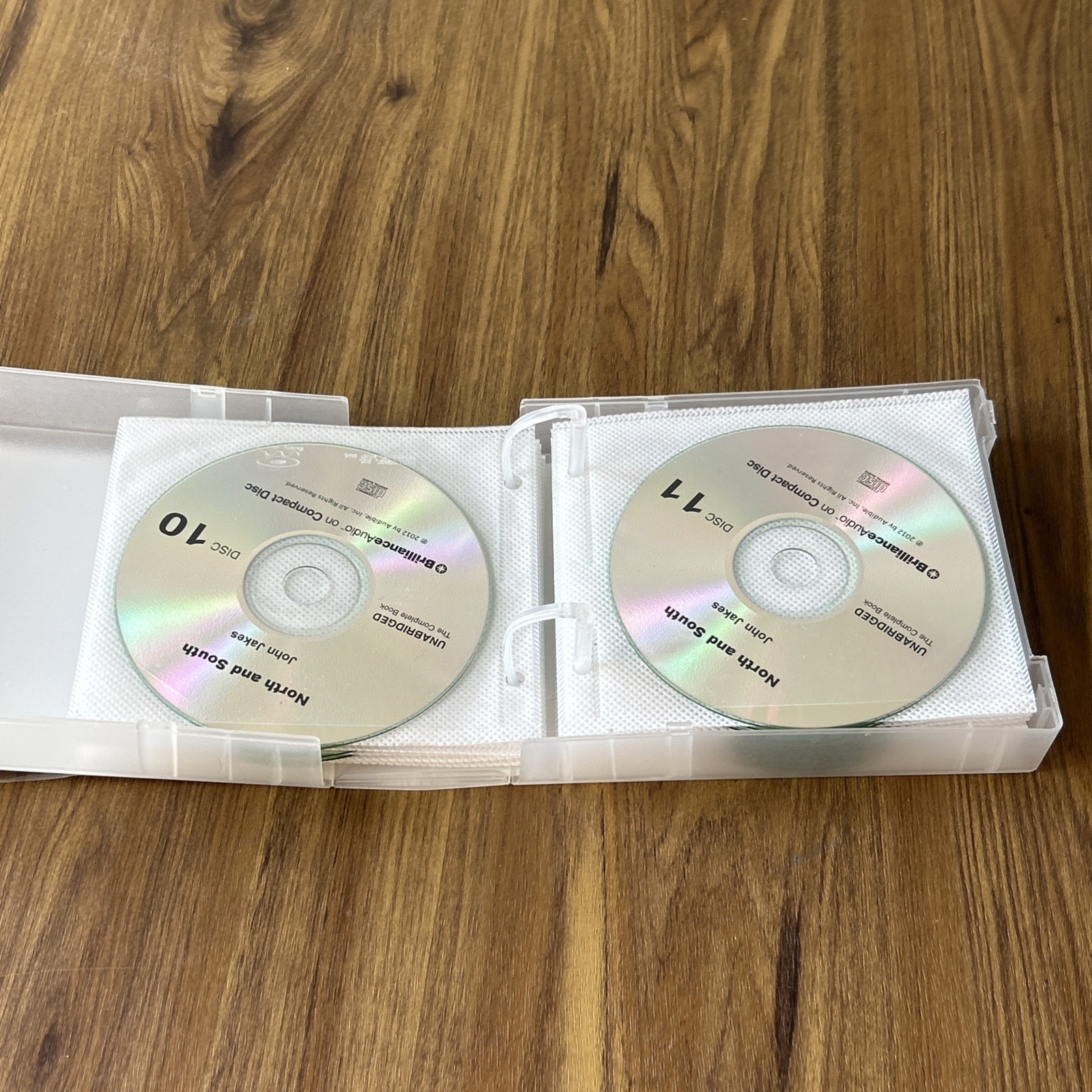 North and South by John Jakes 25 Compact Disc CDs Audiobook 2013 Volume 1