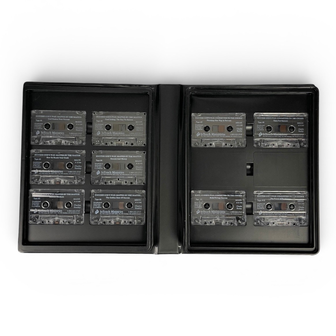 Charles Stanley Success God’s Way Workbook and Audio Cassettes