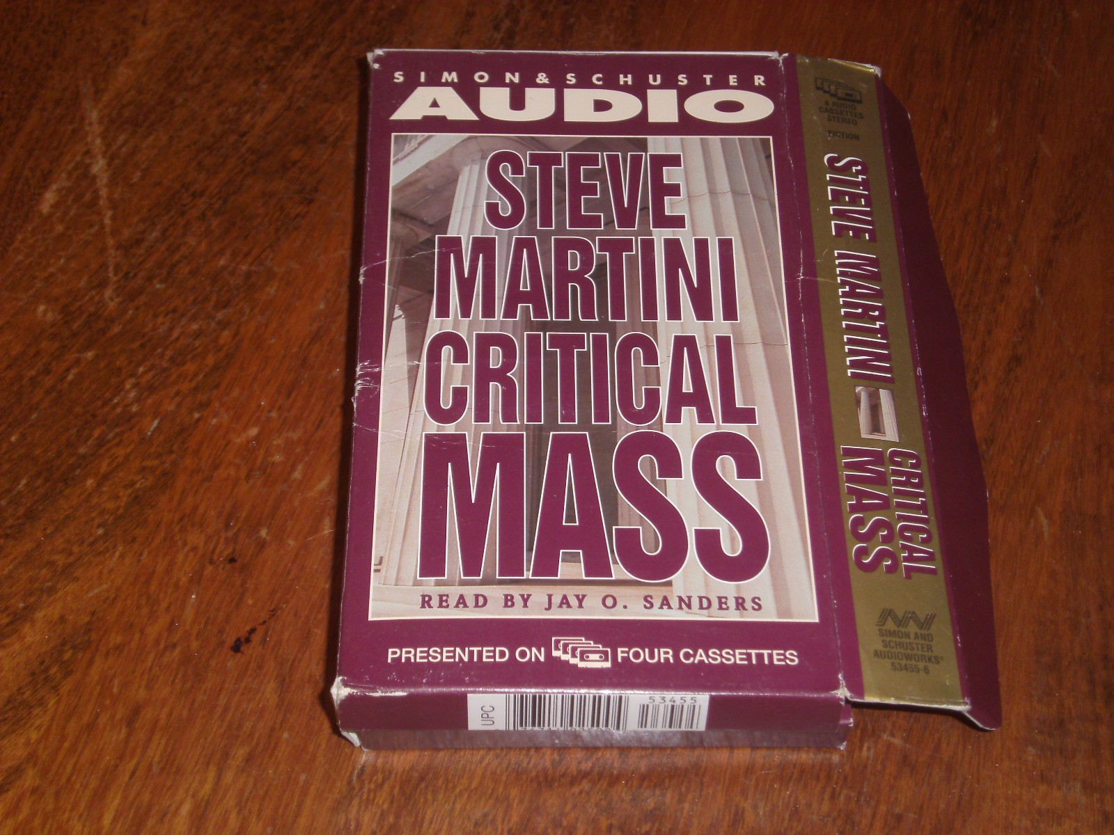 Critical Mass by Steve Martini (1998) Audiobook Cassettes Abridged