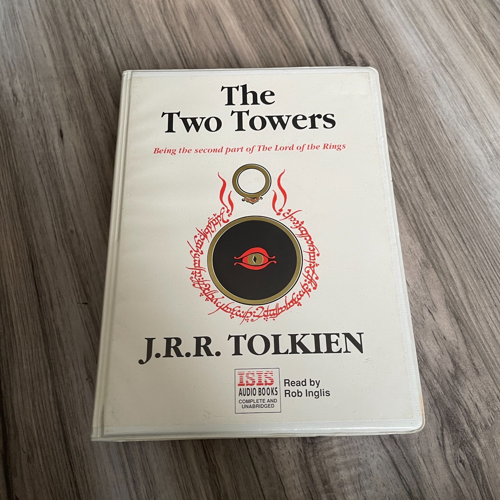 Lord of the rings the two towers ISIS audio cassette tapes Rob Inglis