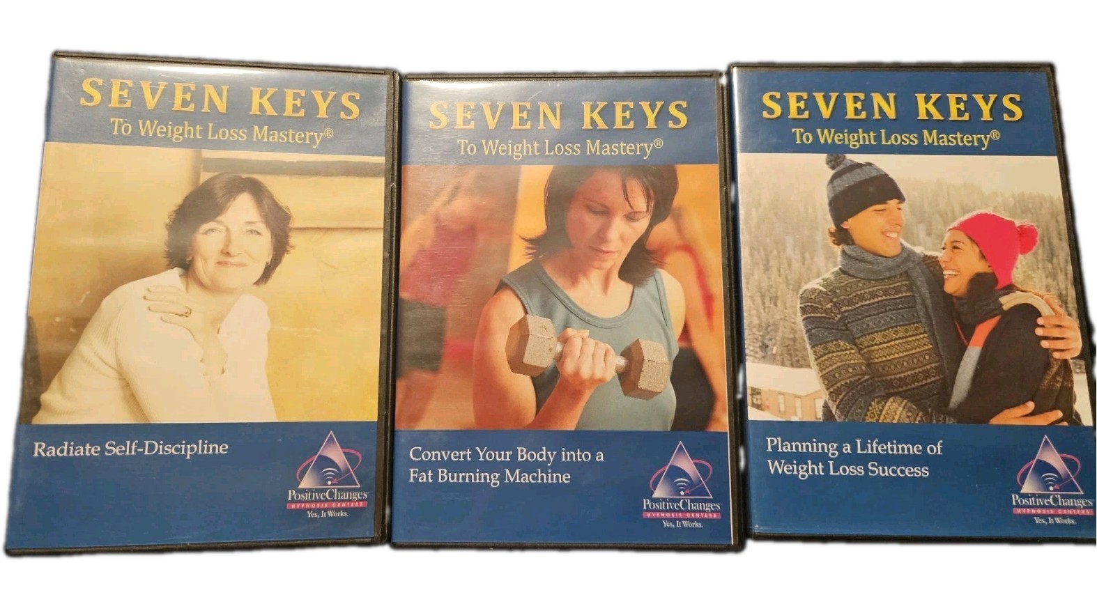 Seven Keys To Weight Loss Mastery Audio CD Lot of 3