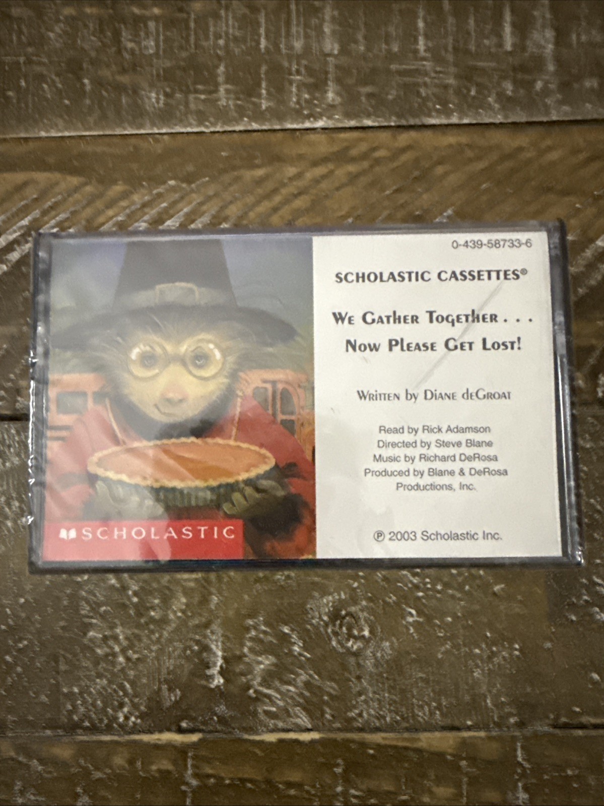 Scholastic We Gather Together Now Please Get Lost Audio Book On Cassette