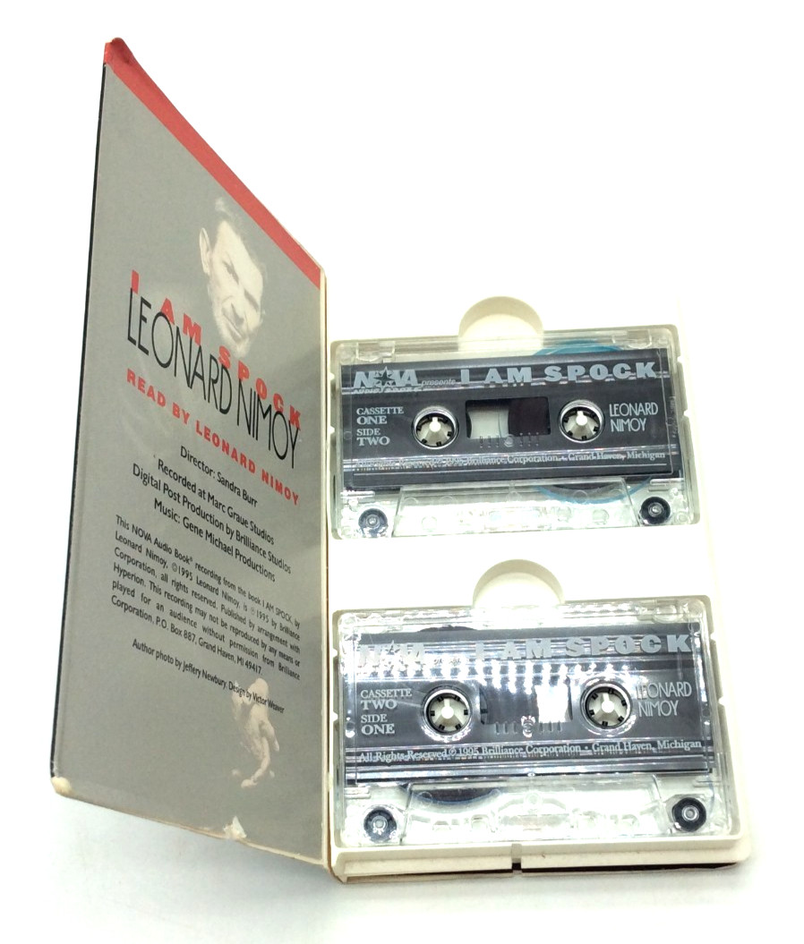Simon & Schuster Audio STAR TREK AUDIOBOOKS SET OF 12 & I AM SPOCK LEONARD NIMOY