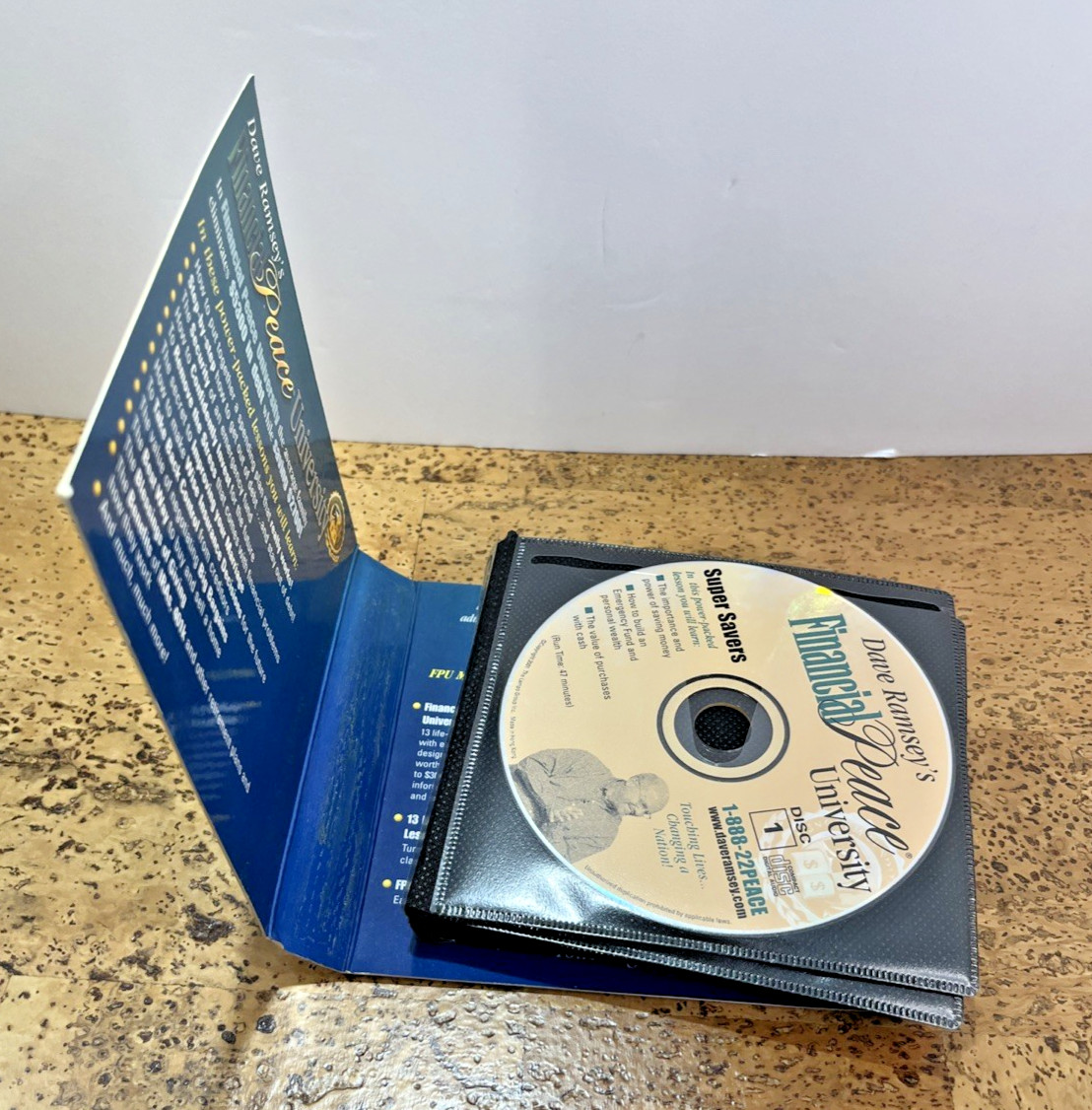 Dave Ramsey’s Financial Peace University-(Audio CDs, 13 Disc) 2 Bonus, Fast Ship