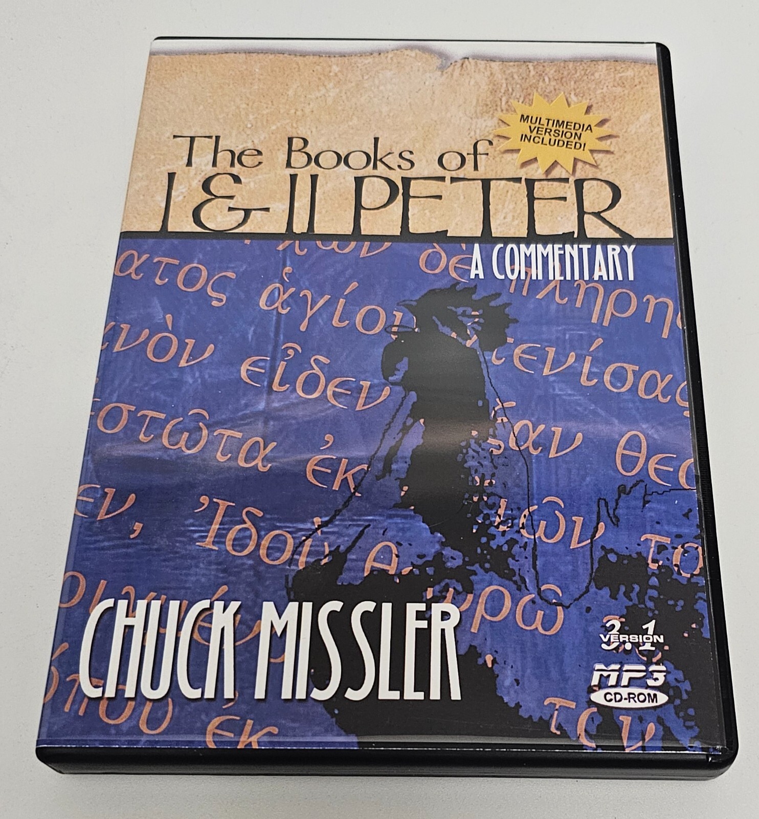 Chuck Missler The Books of I & II Peter Commentary MP3 CD-ROM Koinonia House