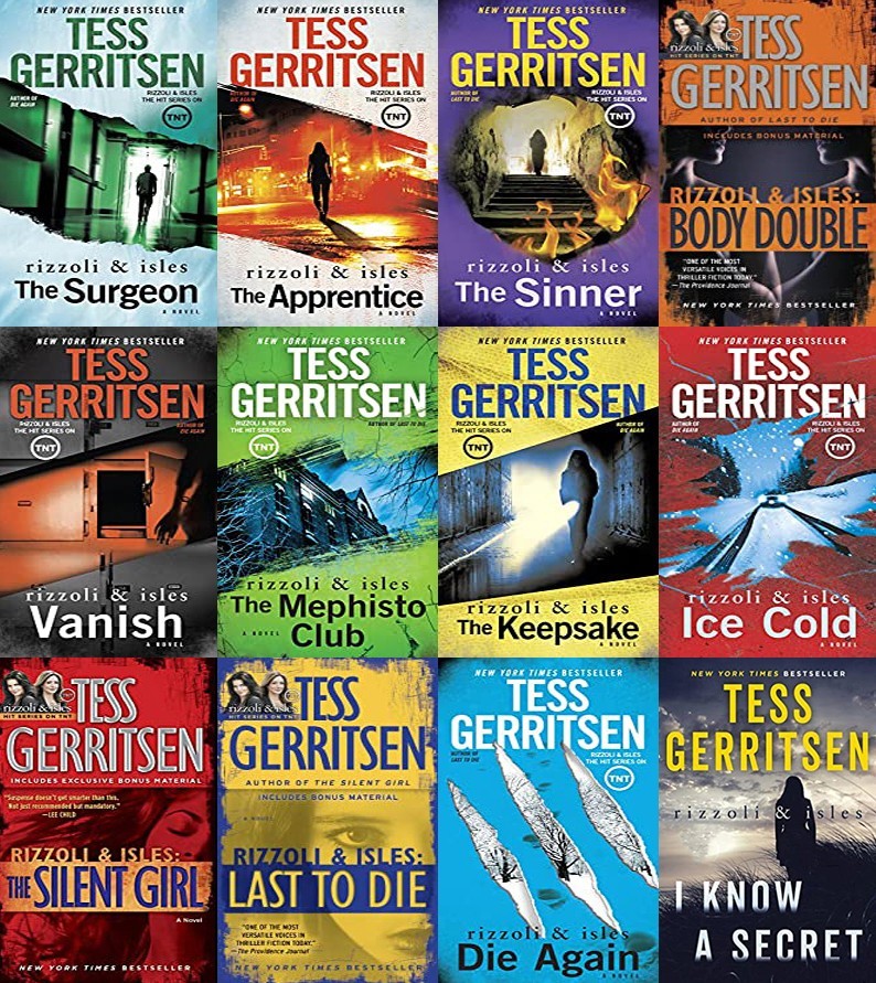 The RIZZOLI & ISLES Series By Tess Gerritson — 13 MP3 Audiobook Collection