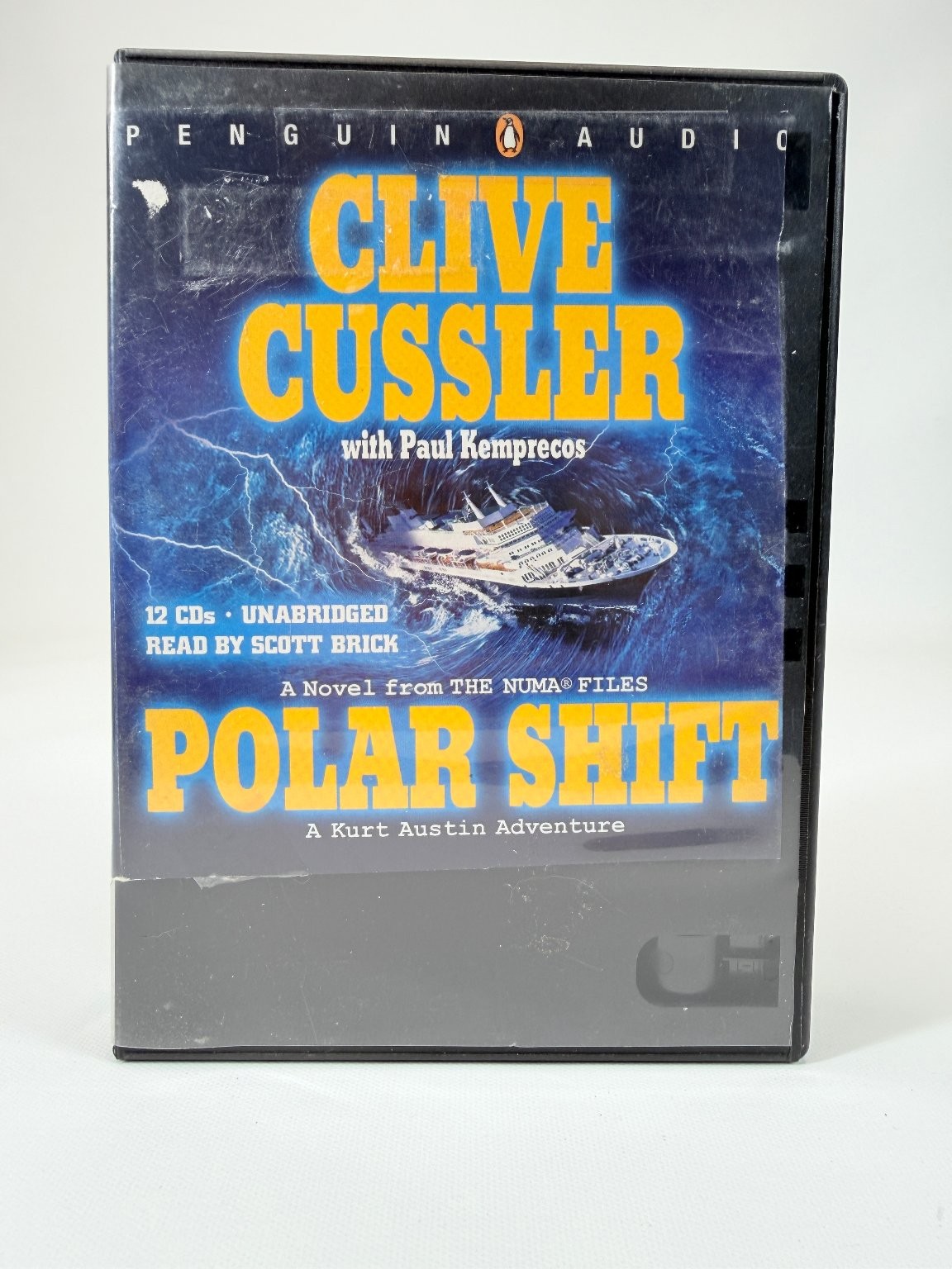 Polar Shift by Clive Cussler Audiobook CDs Unabridged 12 Discs