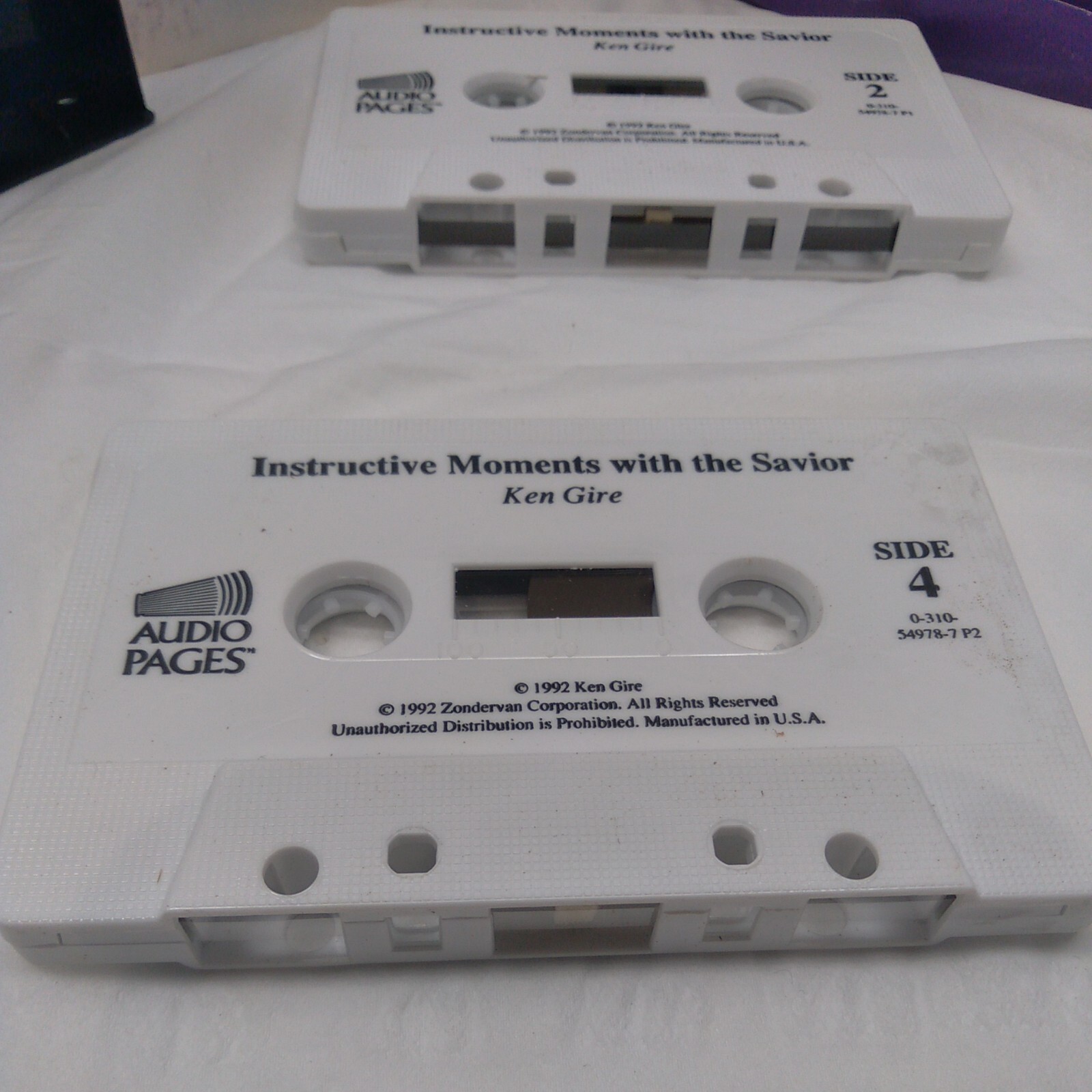 Instructive Moments with the Savior by Ken Gire (1992, Audio Cassette)