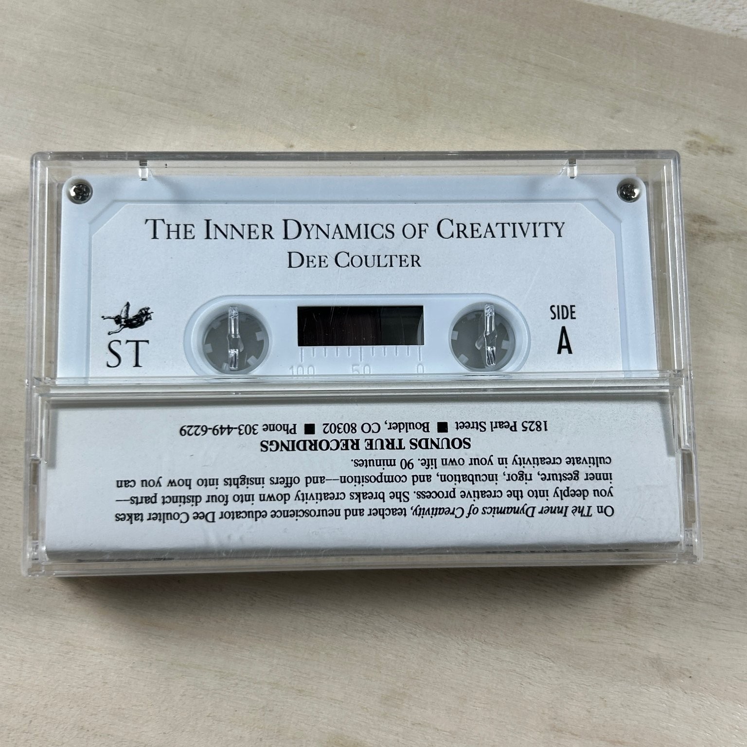 The Inner-Dynamics Of Creativity by Dee Coulter Audiobook Cassette 1 Tape