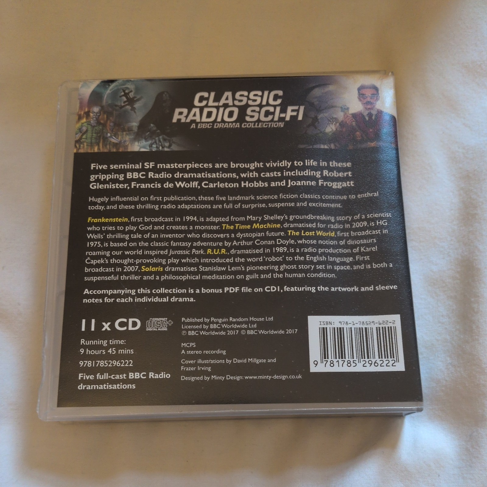 Classic Radio Sci-Fi — BBC Audio CD — 5x Full Cast Radio Dramatisations