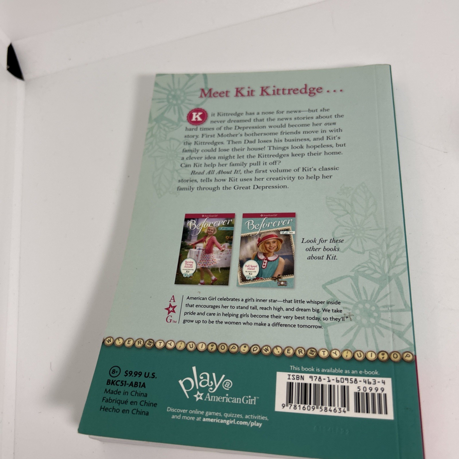 American Girl Ser.: Read All about It : A Kit Classic Volume 1 by Valerie Tripp