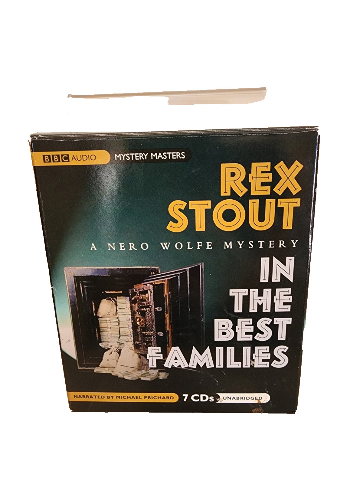 AUDIO Book In the Best Families by Rex Stout Nero Wolf (BBC Mystery Masters)