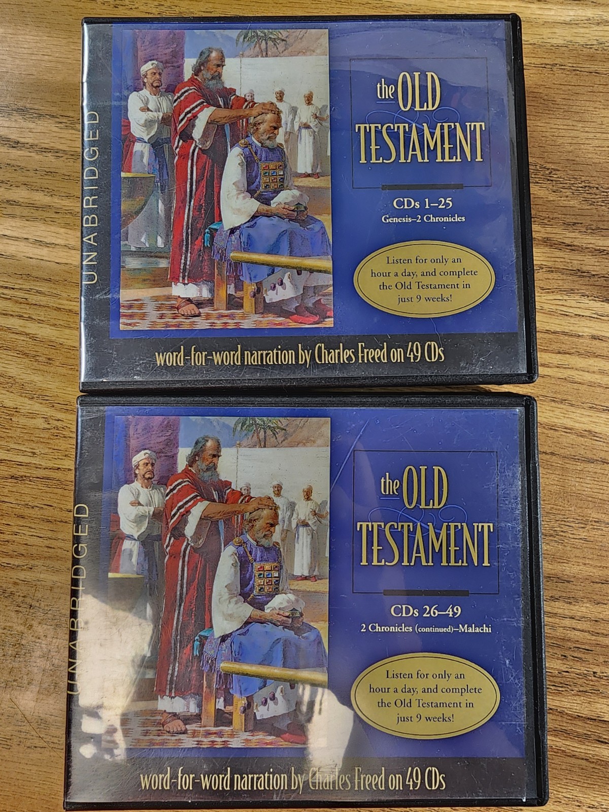 LDS Scriptures In Oudio CDs, The Book Of Mormon, Old and New Testament ++