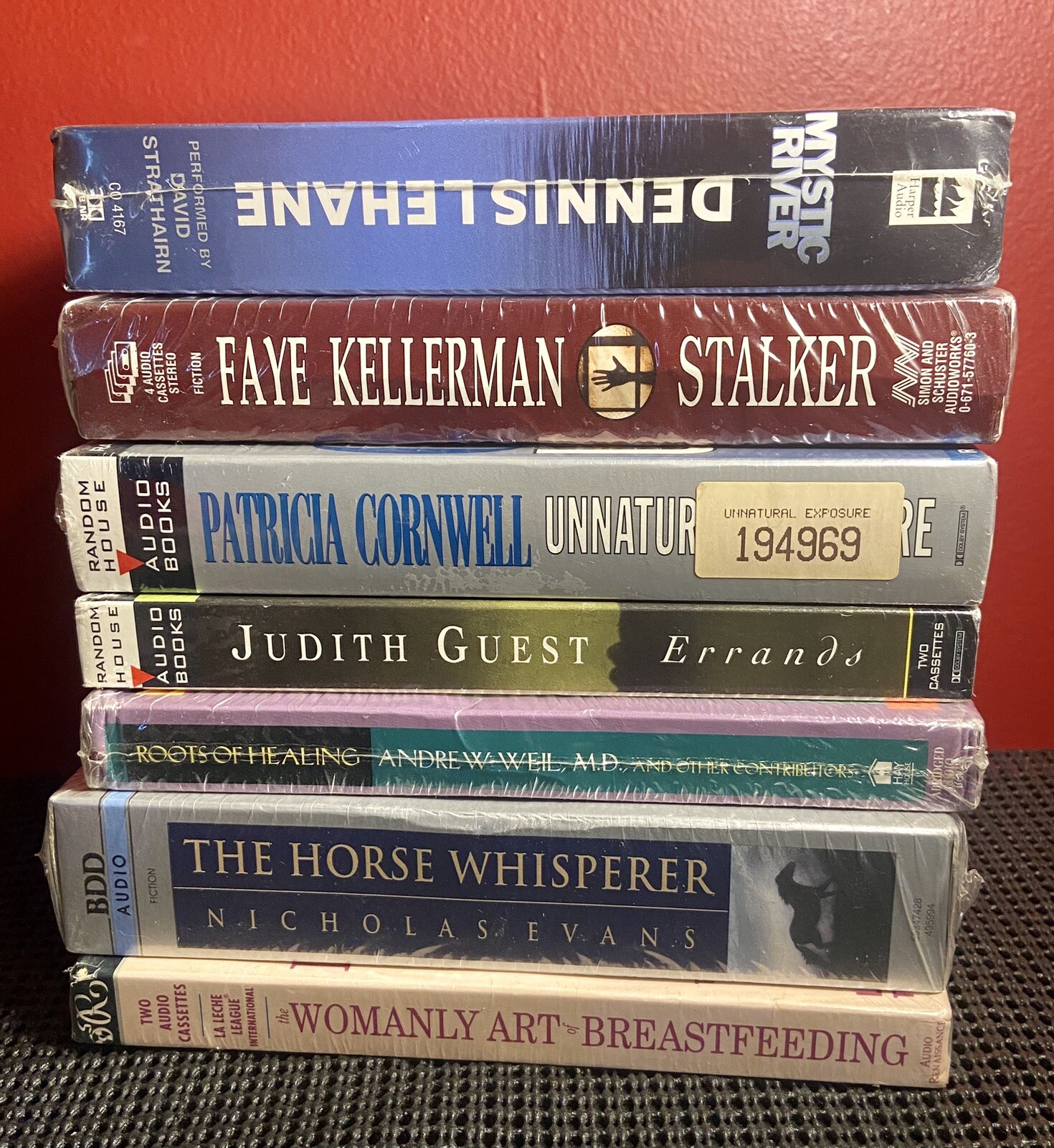 Audiobooks Lot Factory Sealed No Duplicate Vintage