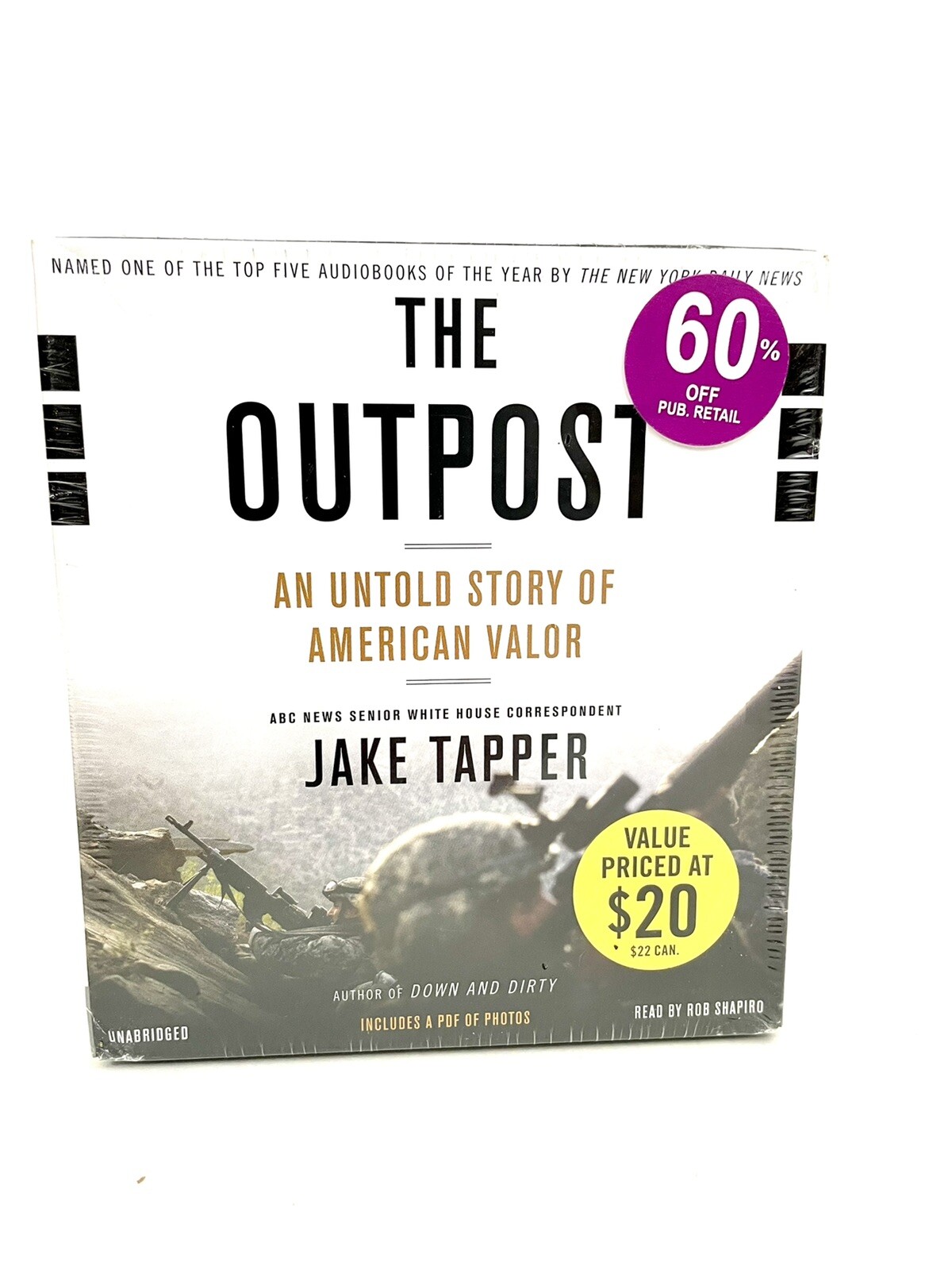 The Outpost: An Untold Story of American Valor, Tapper, Jake Audiobook