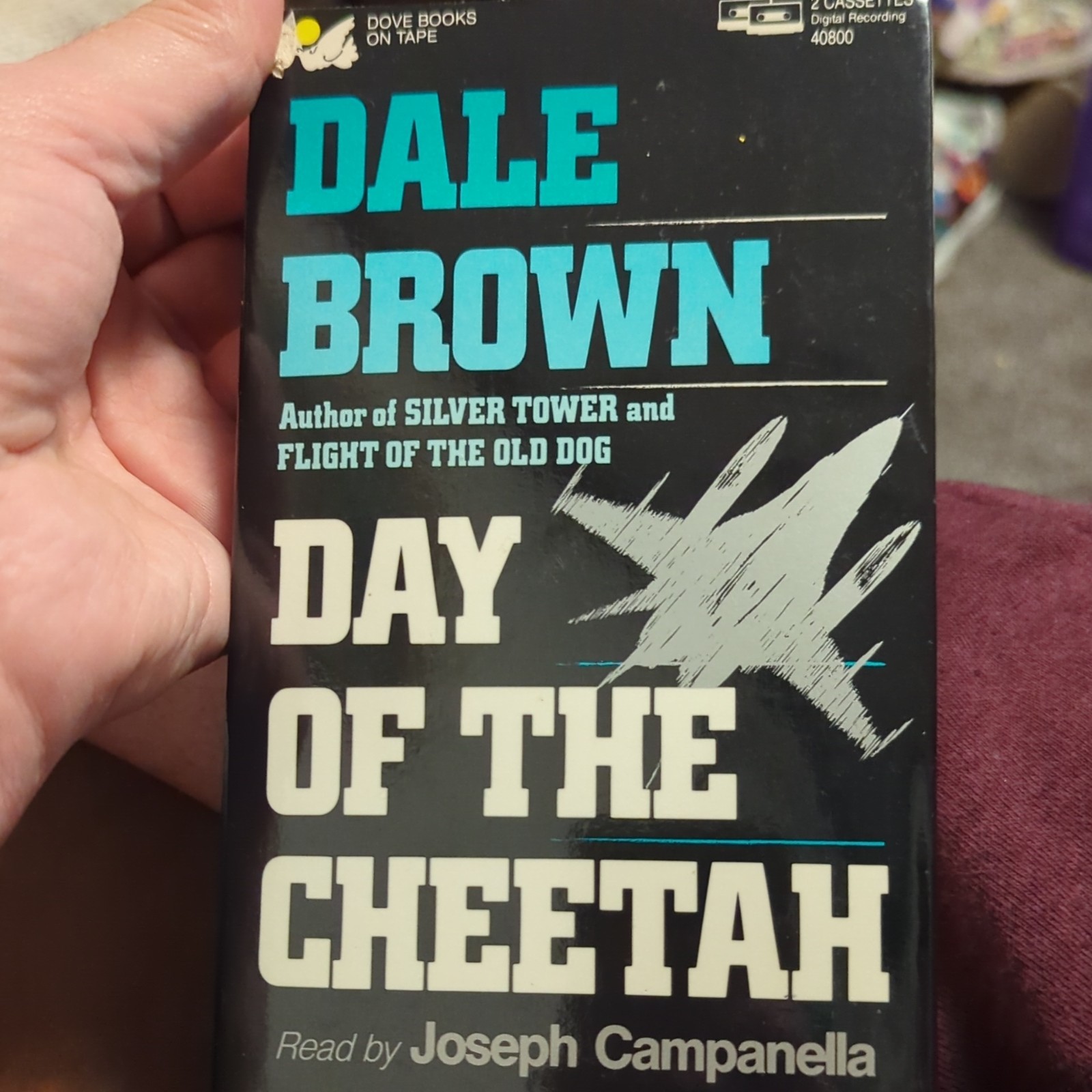 Day of the Cheetah by Dale Brown Read by Joseph Campanella Dove Books on Tape